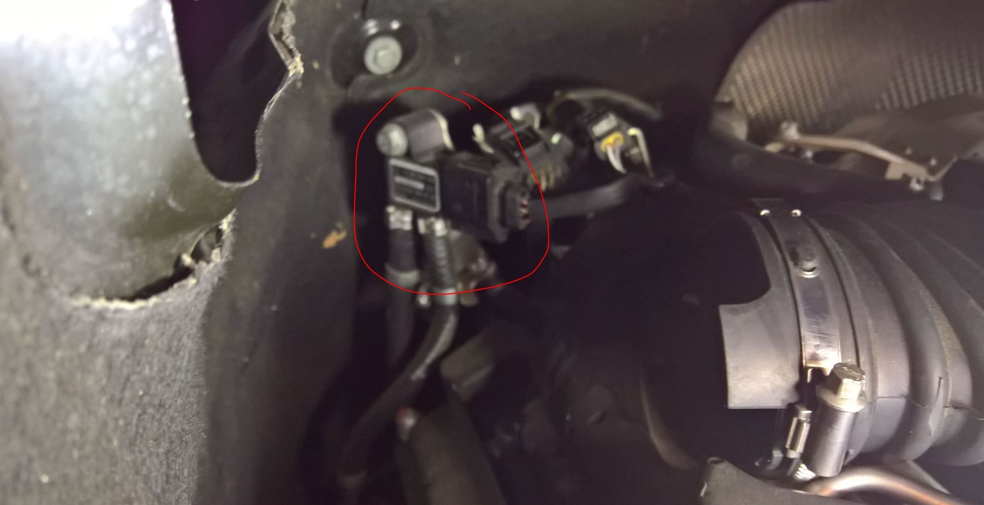 2011 GL350 DPF differential pressure sensor location? Forums