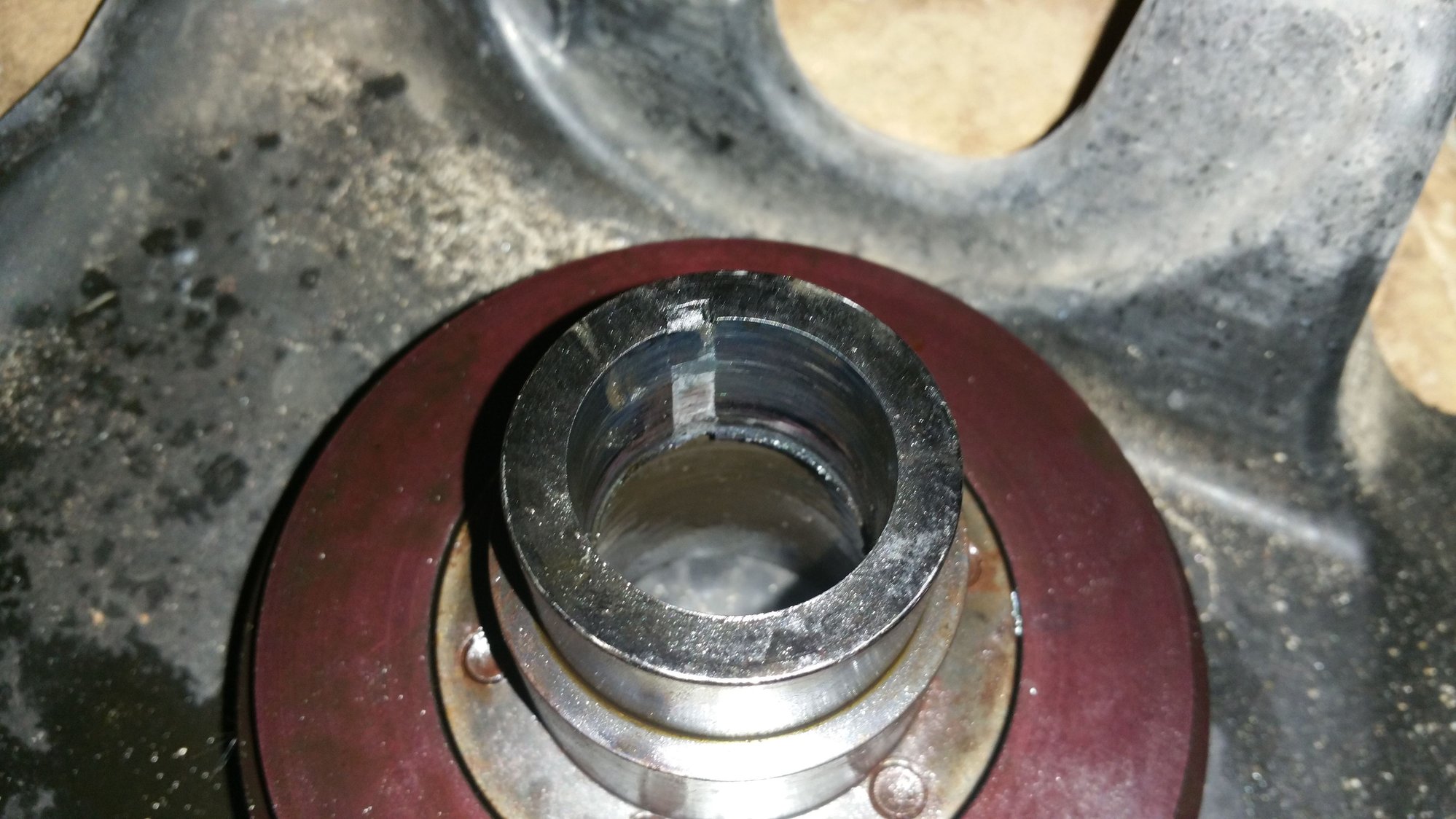Crankshaft pulley fell off...Is my crankshaft still reusable? Forums