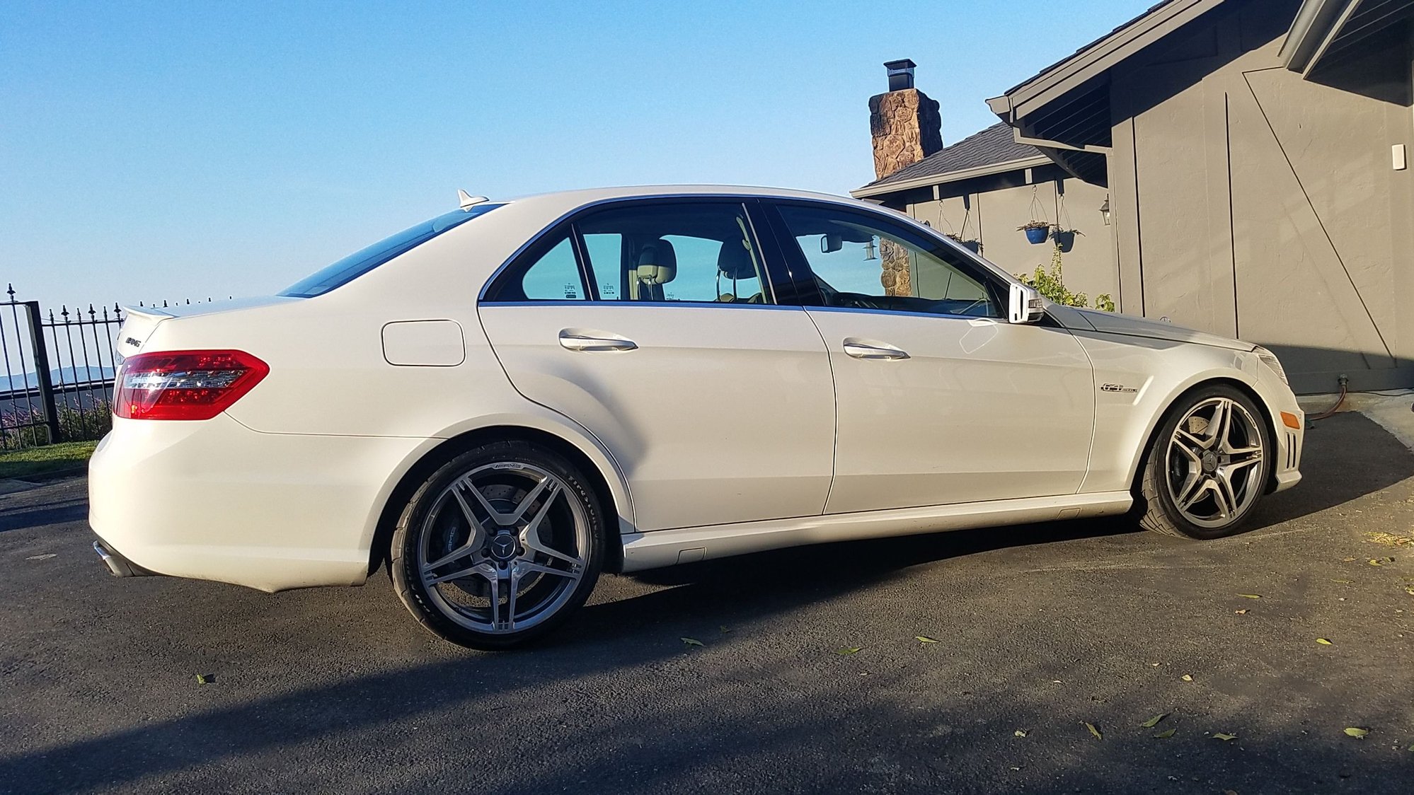 2010 Mercedes-Benz E63 AMG - 2010 Mercedes E63 AMG - Excellent condition and low 45.7k miles - Used - VIN WDDHF7HB0AA116803 - 45,700 Miles - 8 cyl - 2WD - Automatic - Sedan - White - Oakland, CA 94611, United States