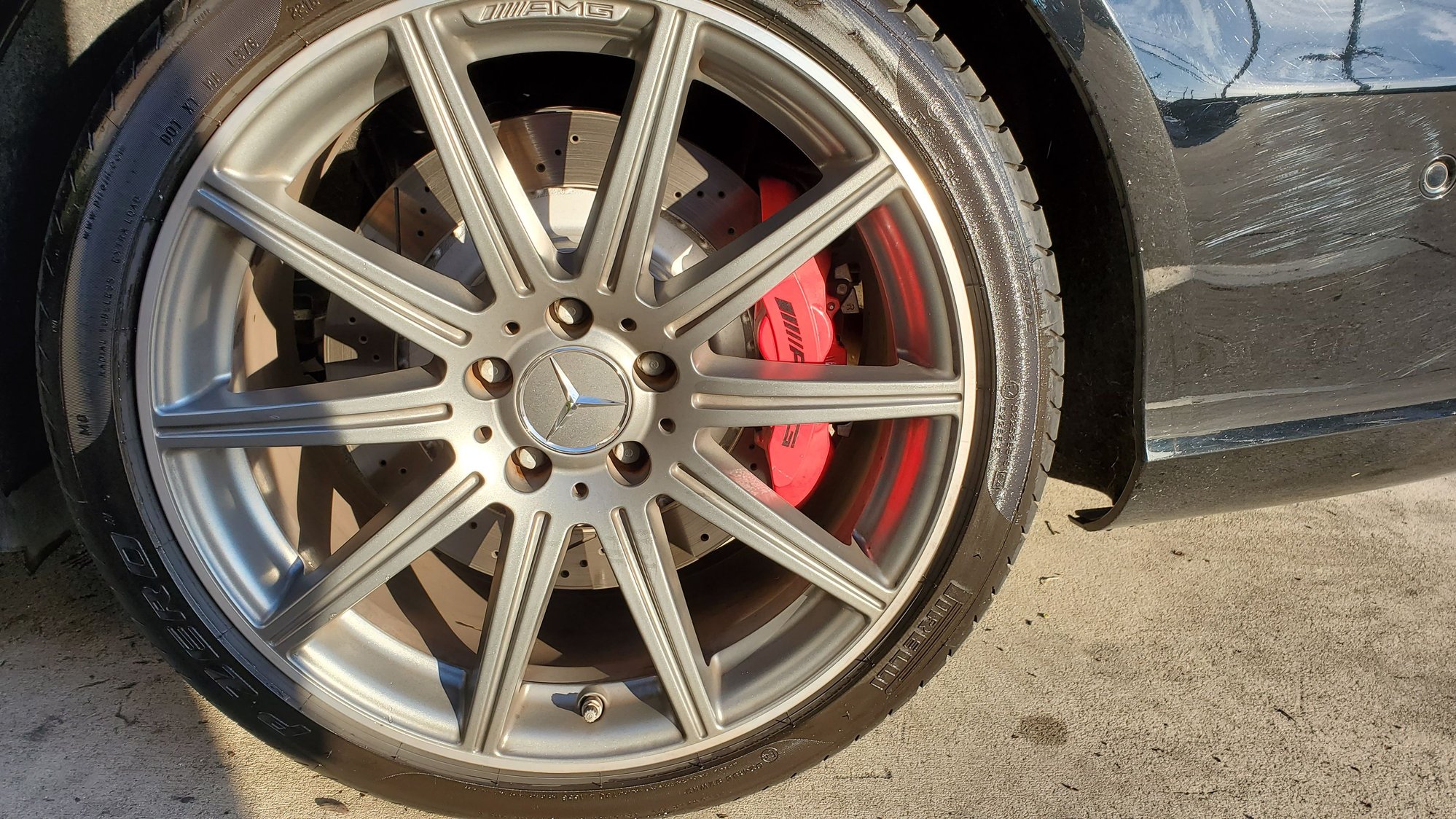 Wheels and Tires/Axles - 4 OEM Mercedes 2016 AMG wheels - Used - Houston, TX 77057, United States