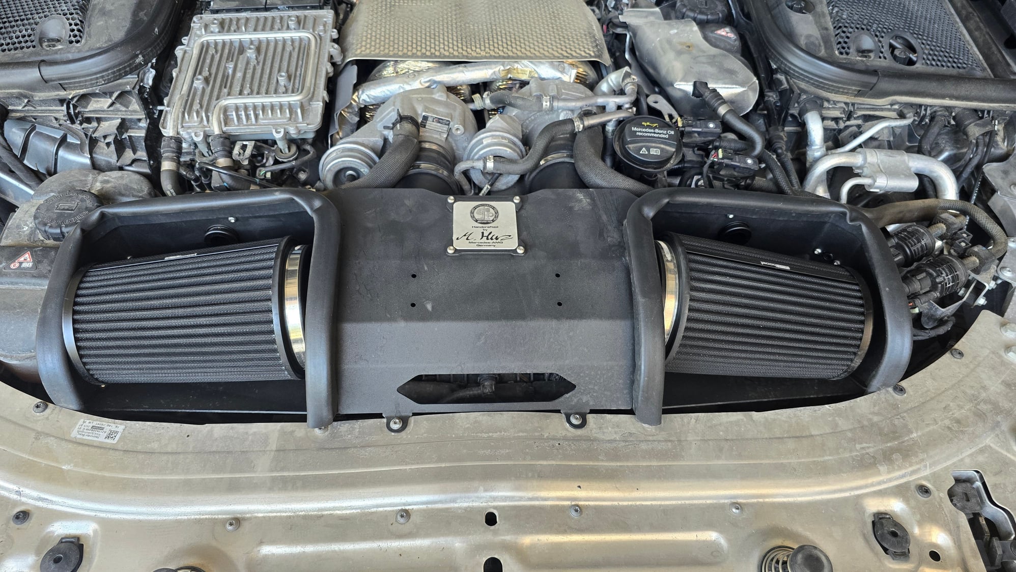 Engine - Intake/Fuel - W213 E63 Blackboost intake. Complete set, barely used - Used - 2018 to 2024 Mercedes-Benz E63 AMG S - San Antonio, TX 78258, United States