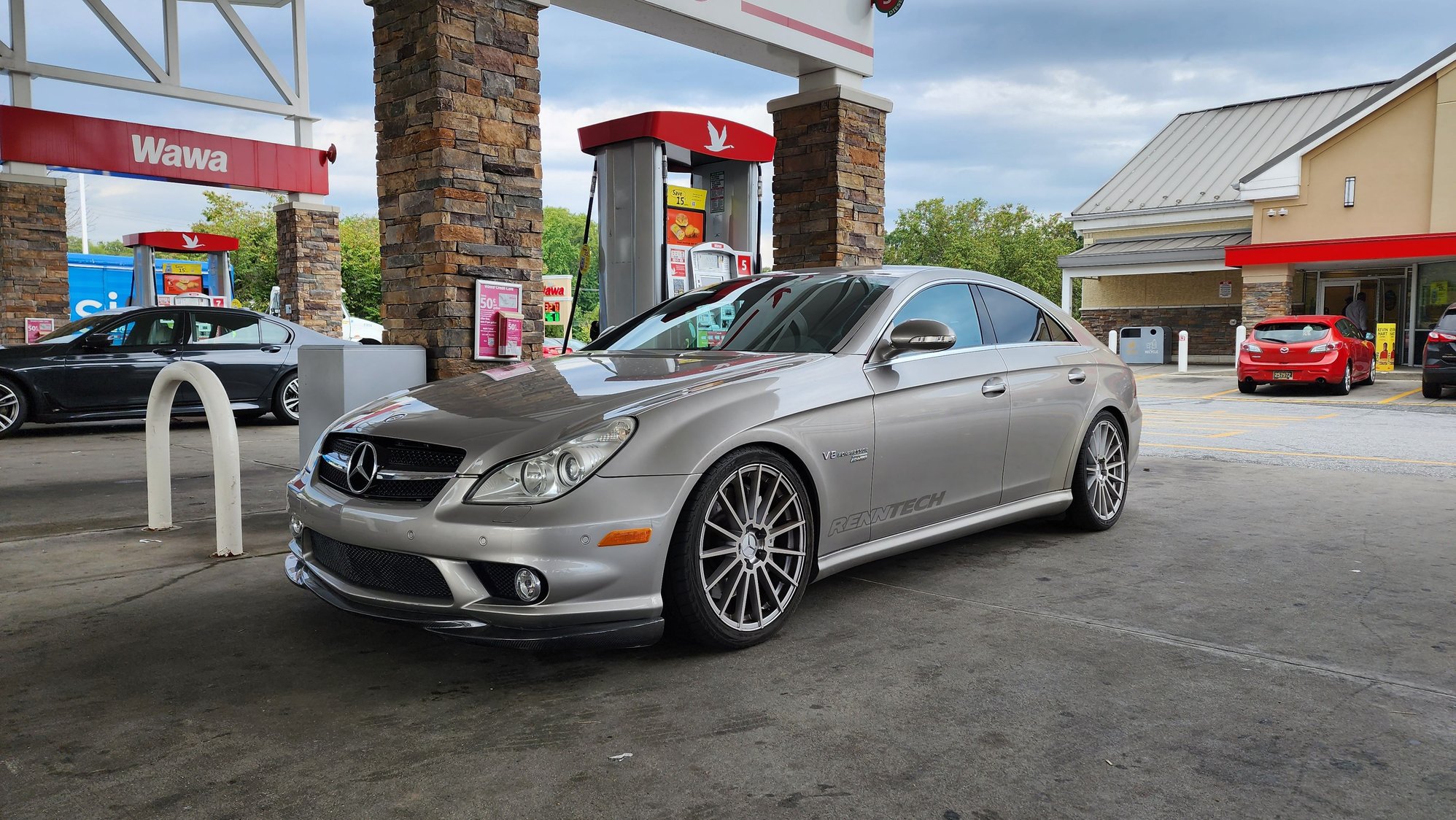2006 Mercedes-Benz CLS55 AMG - 2006 CLS55 AMG with RENNtech goodies and other stuff - Used - VIN WDDDJ76X36A046913 - 88,000 Miles - Silver - Newark, DE 19702, United States