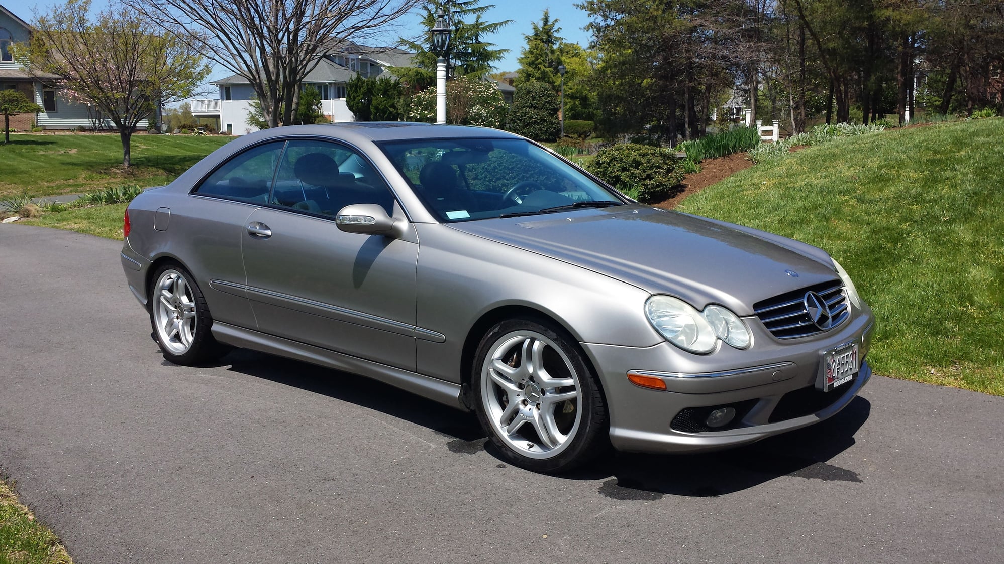2005 Mercedes-Benz CL55 AMG - FS: 2005 CLK55 AMG - Used - VIN WDBTJ76HX5F135571 - 8 cyl - 2WD - Automatic - Coupe - Gray - Annapolis, MD 21403, United States