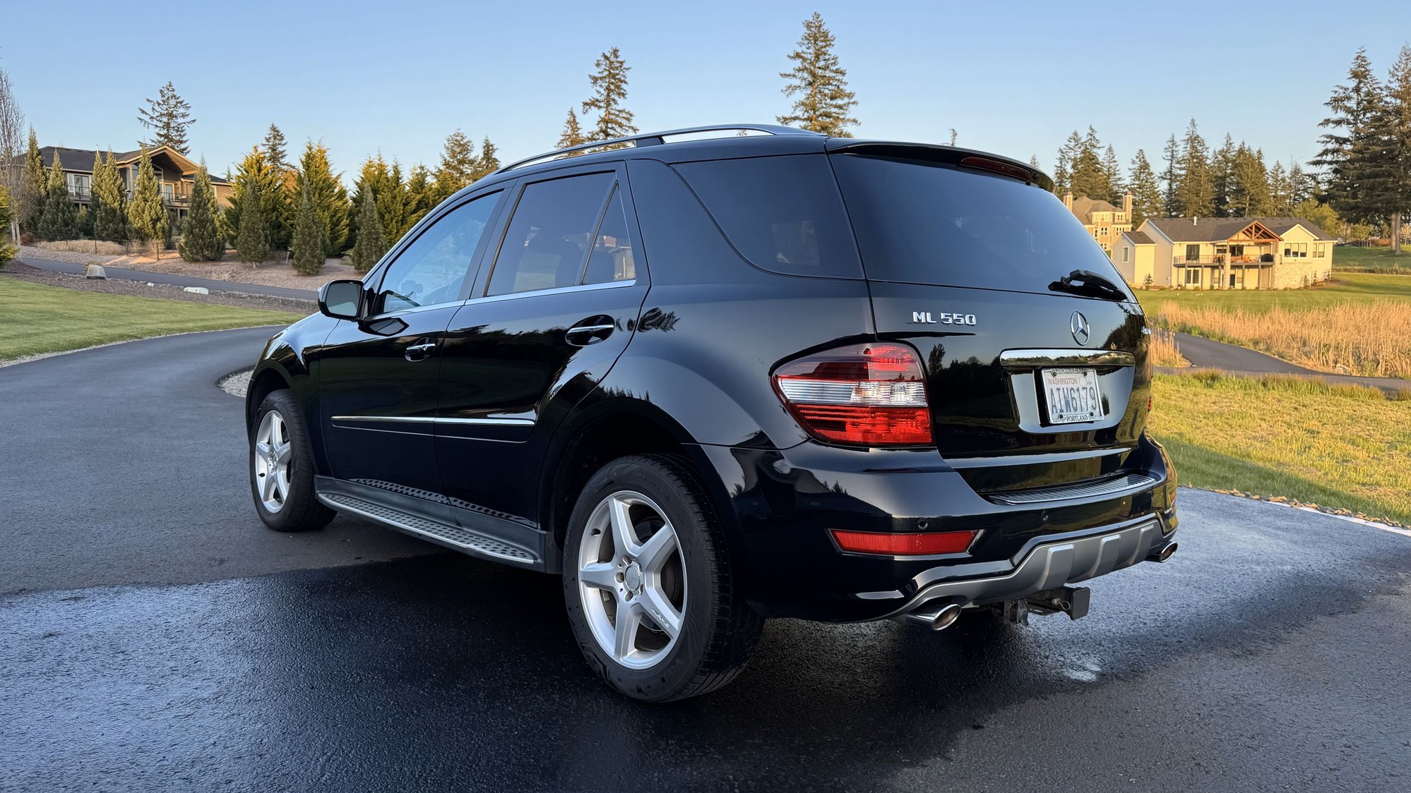 2009 Mercedes-Benz ML550 - Mercedes-Benz ML550 w/AMG Sport Package - Used - VIN 4JGBB72E29A480825 - 213,078 Miles - 8 cyl - AWD - Automatic - SUV - Black - Woodland, WA 98674, United States