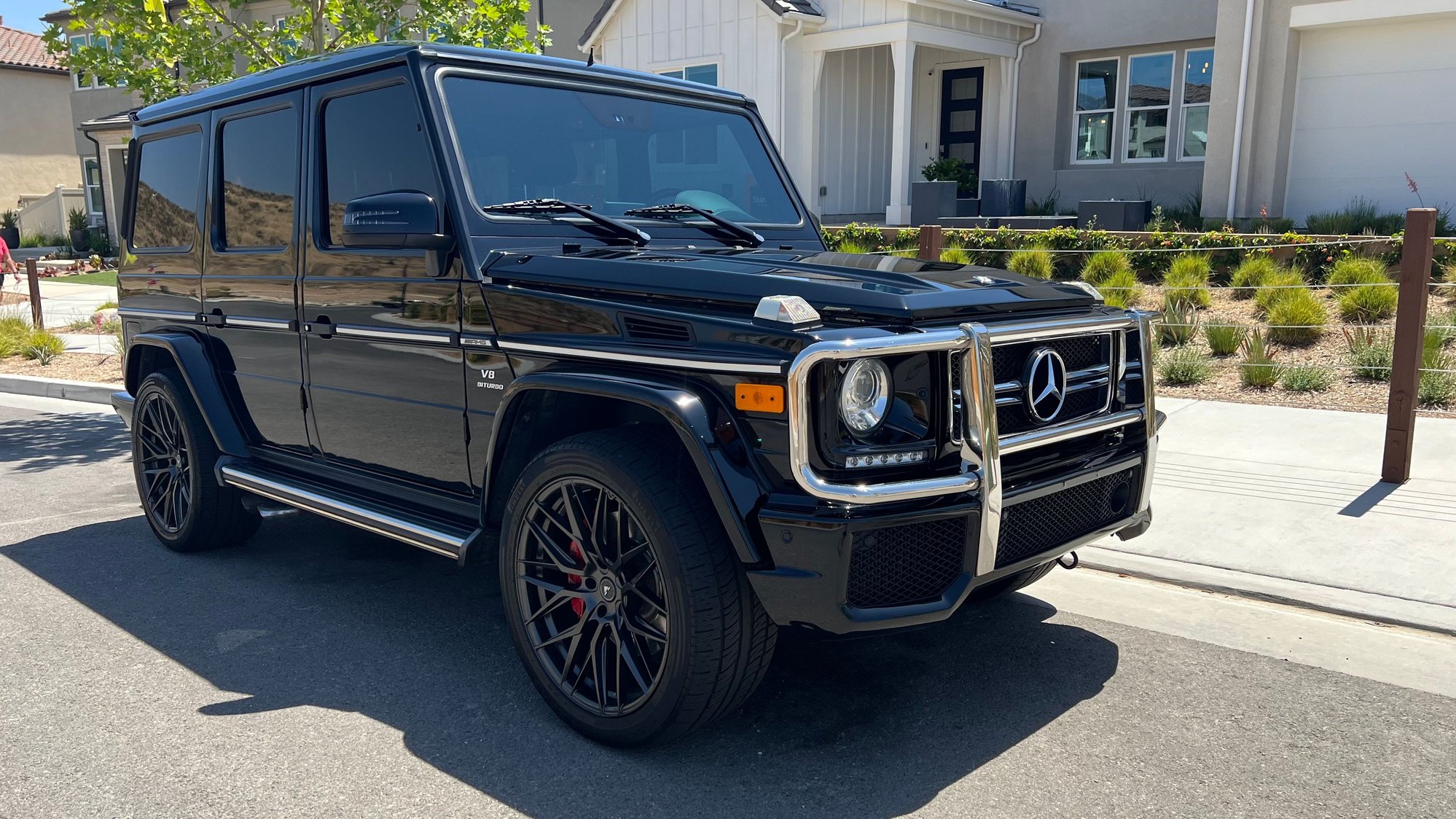 2014 Mercedes-Benz G63 AMG - 2014 Mercedes-Benz G-Wagen G63 AMG 77k miles Excellent Condition - Used - VIN WDCYC7DF6EX221340 - 8 cyl - 4WD - Automatic - SUV - Black - Santa Clarita, CA 91350, United States