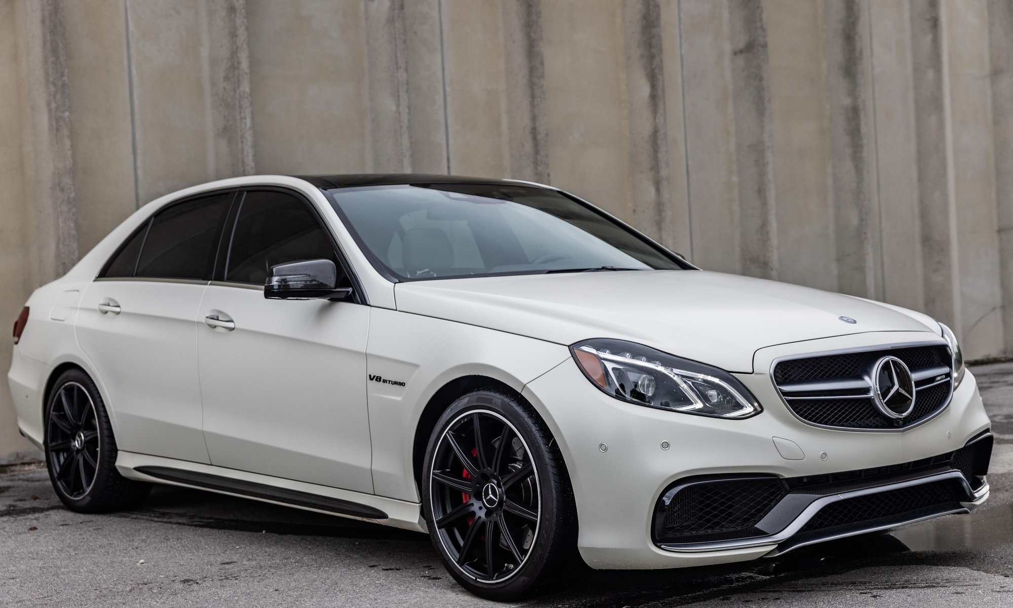 2016 Mercedes-Benz E63 AMG S - Matte White on White 2016 E63 S - Used - VIN WDDHF7GB7GB202081 - 16,900 Miles - 8 cyl - AWD - Automatic - Sedan - White - Chester Springs, PA 19425, United States
