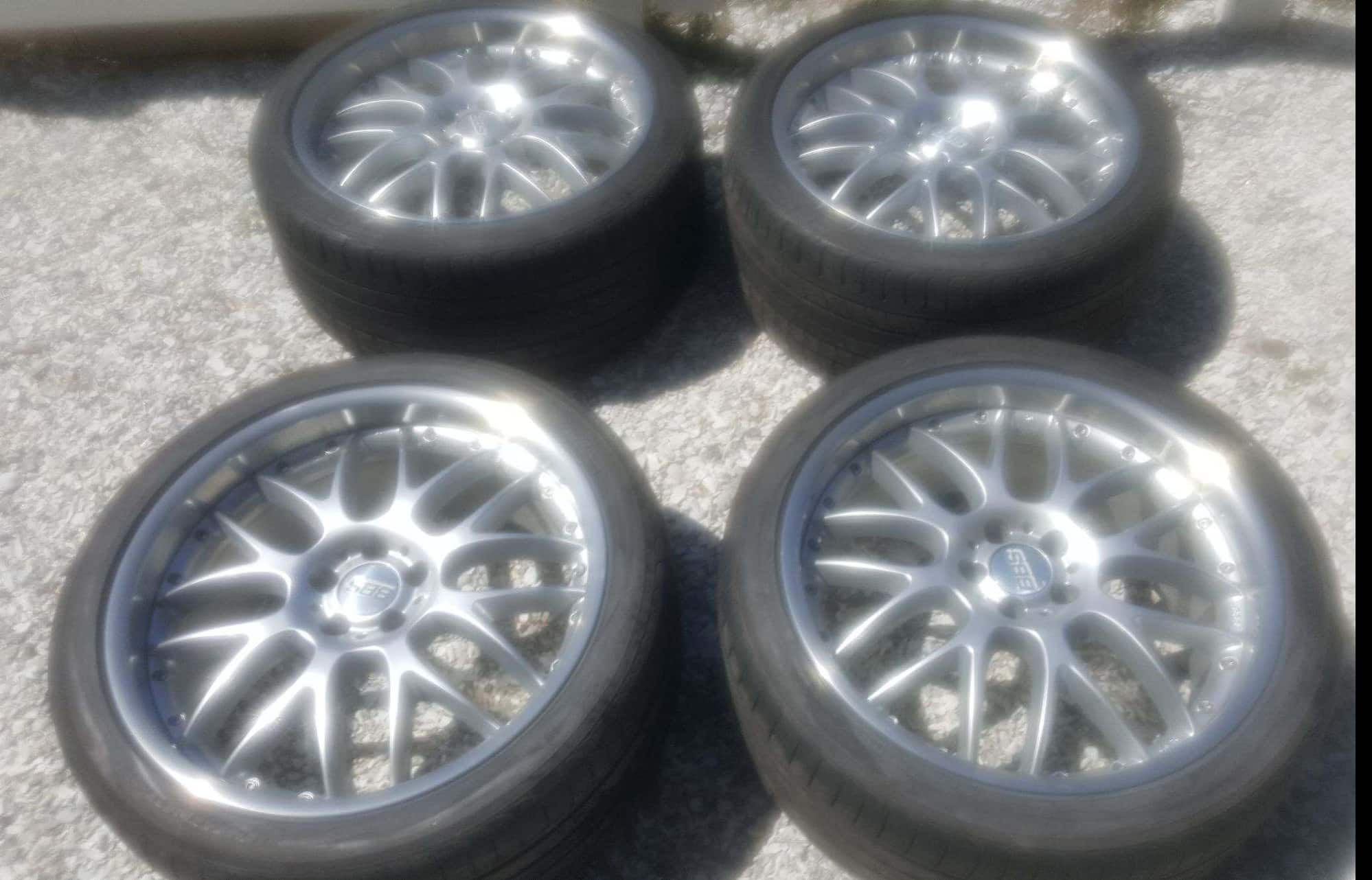 Wheels and Tires/Axles - Rare Set BBS 2Pc. ML/GL Wheels, Center Caps, Lug Bolts/Tires - Used - 2006 to 2018 Mercedes-Benz All Models - Treasure Island, FL 33706, United States