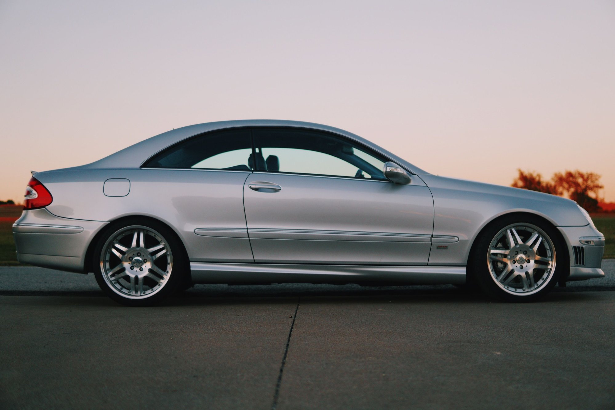 2003 Mercedes-Benz CLK55 AMG - Super RARE-1 of only 2-2003 Mercedes CLK BRABUS 6.1 Liter - Used - VIN WDBTJ76H53F035701 - 65,000 Miles - 8 cyl - 2WD - Automatic - Coupe - Silver - Fort Worth, TX 76179, United States