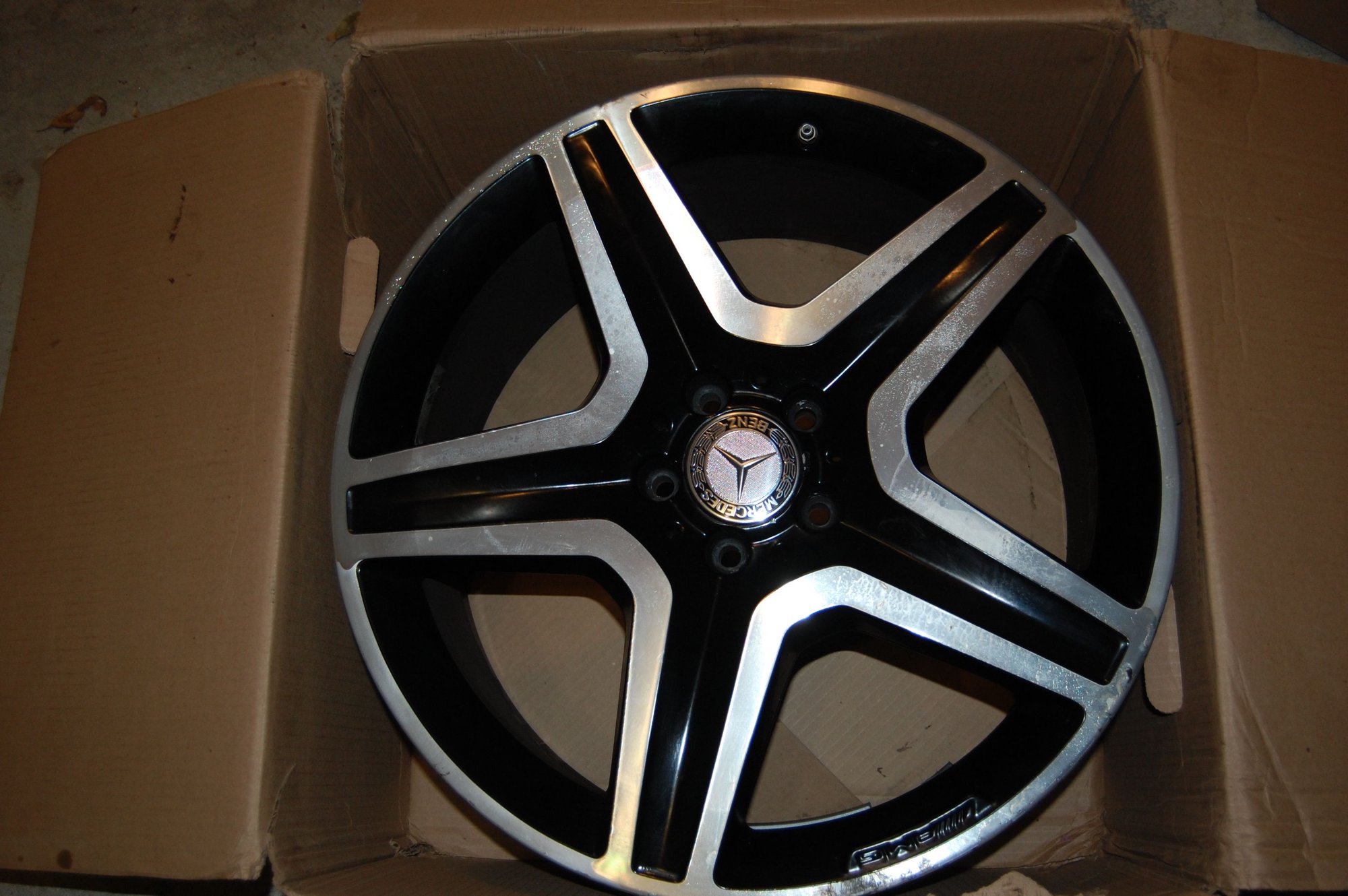 Wheels and Tires/Axles - 4 Sale A1664012002 20" Rims AMG Black style fits 2017 GLE - Used - 2017 Mercedes-Benz GL350 - Fort Lee, NJ 07024, United States