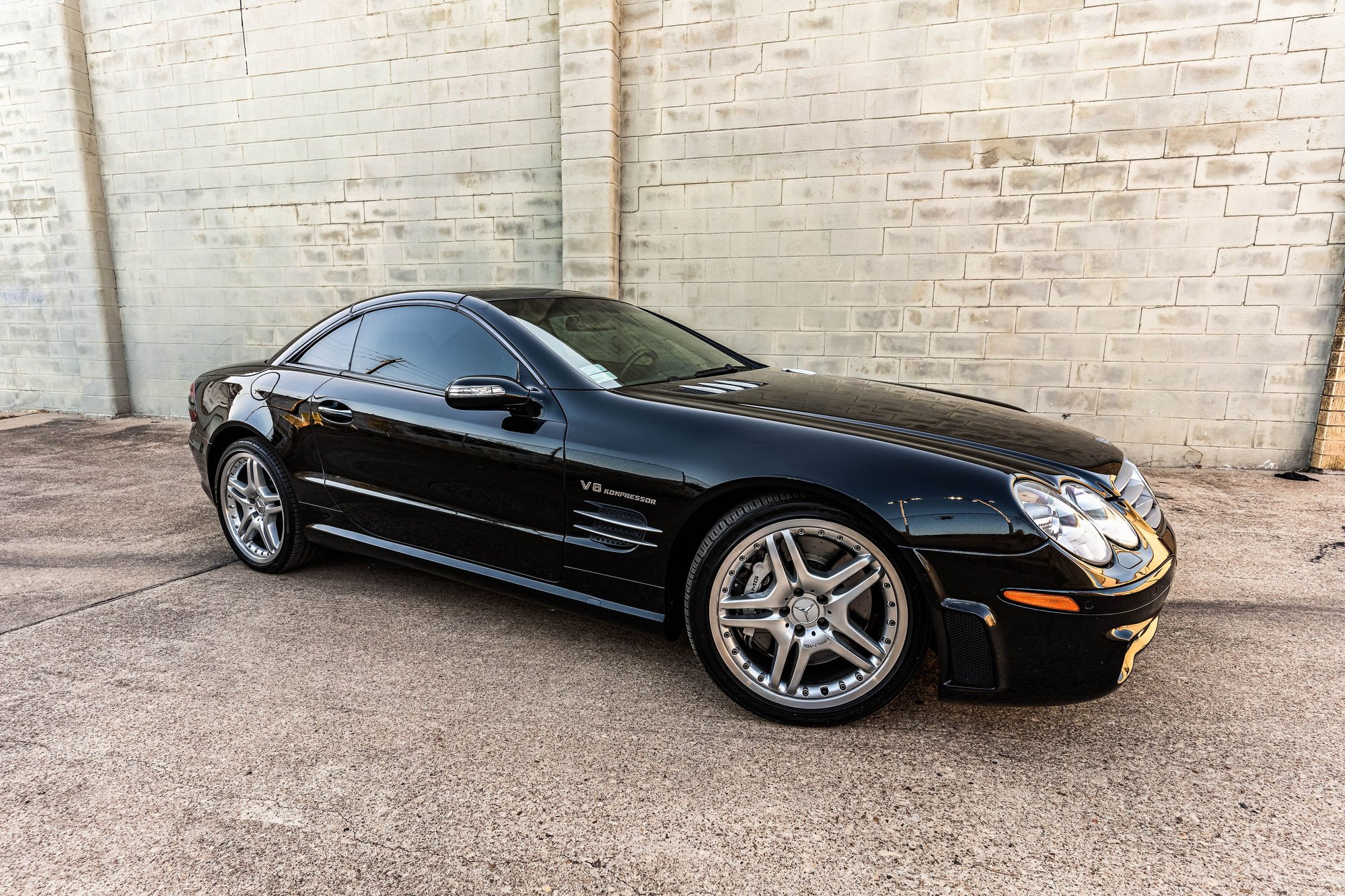 2006 Mercedes-Benz SL55 AMG - R230 SL55 ~ One of Forty Five P030 Cars ~ 54,600 Miles - Used - VIN WDBSK74F06F113980 - 54,600 Miles - 8 cyl - 2WD - Automatic - Convertible - Black - Waco, TX 76710, United States