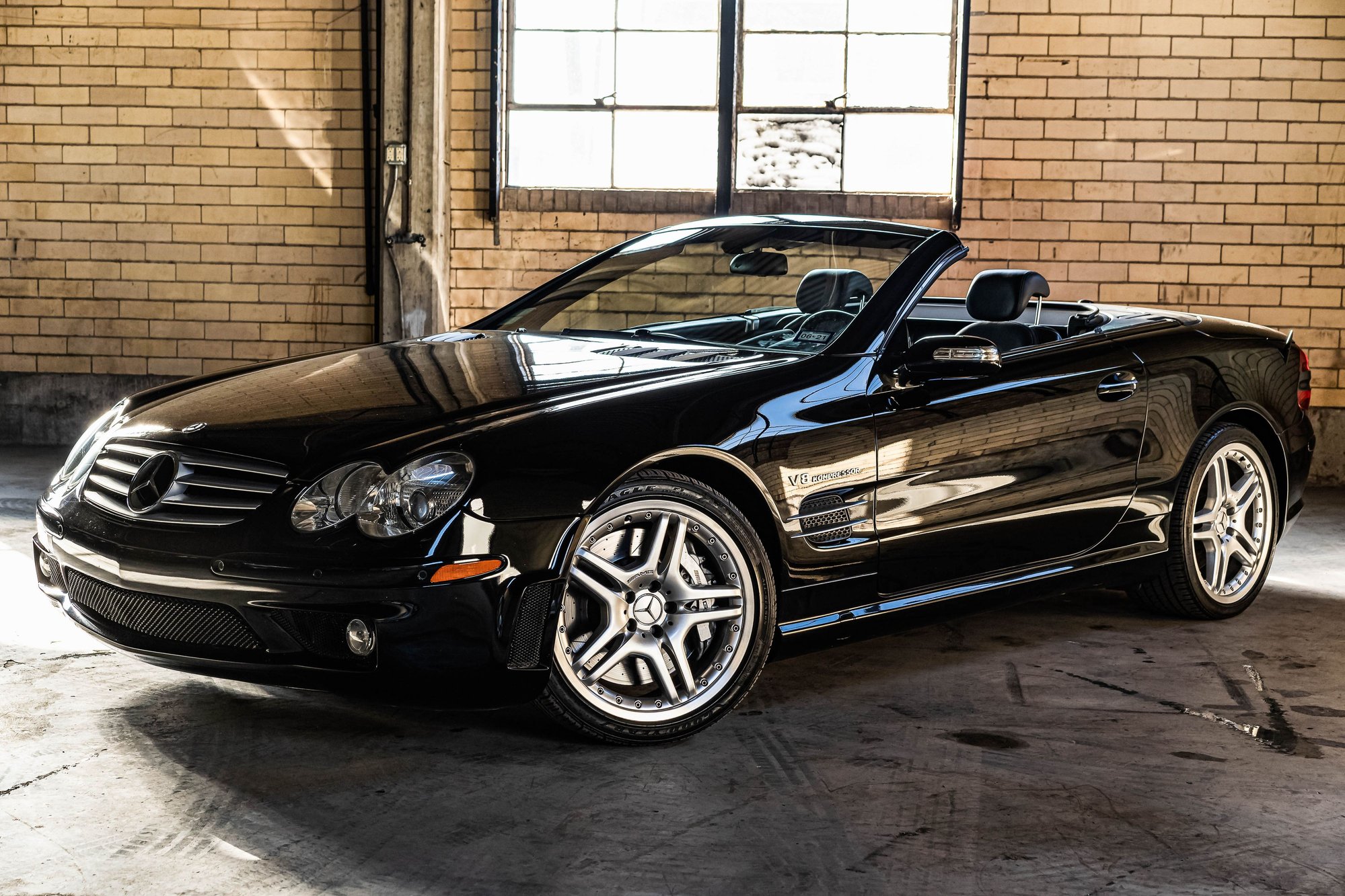 2006 Mercedes-Benz SL55 AMG - R230 SL55 ~ One of Forty Five P030 Cars ~ 54,600 Miles - Used - VIN WDBSK74F06F113980 - 54,600 Miles - 8 cyl - 2WD - Automatic - Convertible - Black - Waco, TX 76710, United States