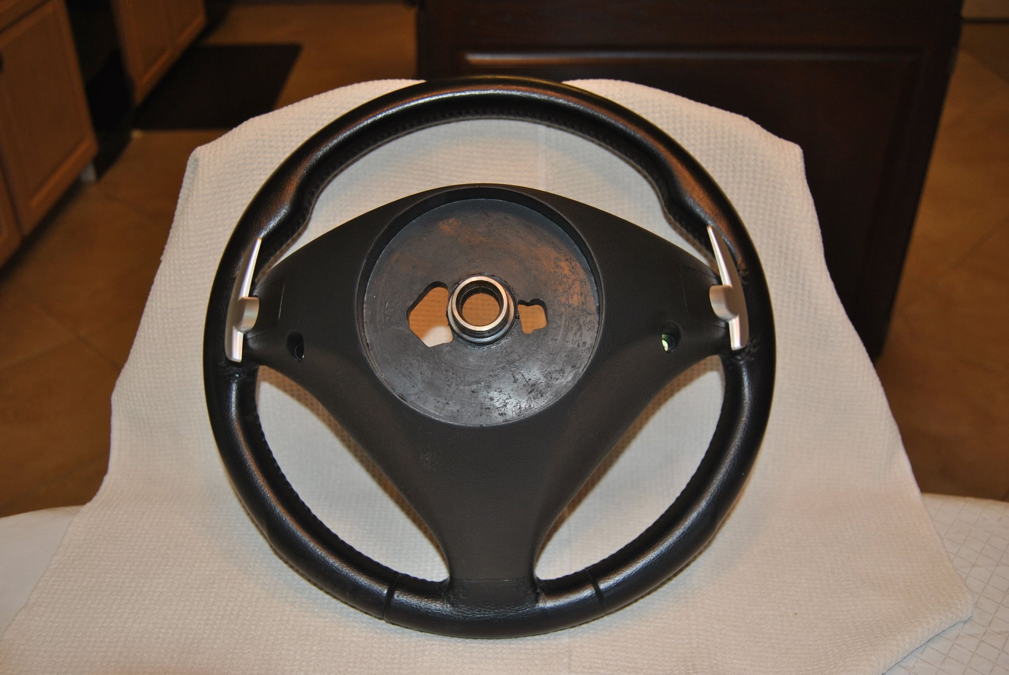 Interior/Upholstery - 2005-2006 Mercedes Benz C55 AMG Steering Wheel - Used - 2005 to 2006 Mercedes-Benz C55 AMG - Upland, CA 91784, United States