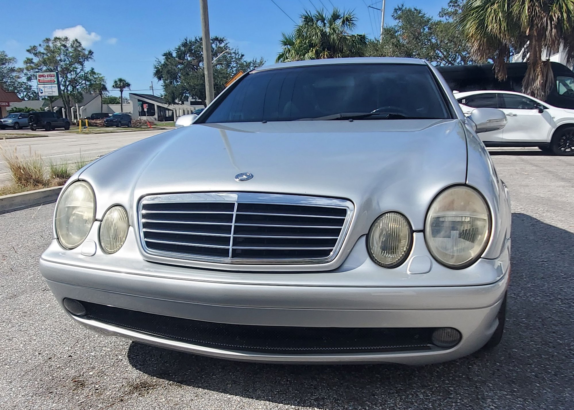 2002 Mercedes-Benz CLK55 AMG - 2002 CLK55 73500 miles! Excellent shape and well maintained. - Used - VIN WDBLJ74G72T111753 - 73,500 Miles - 8 cyl - 2WD - Automatic - Coupe - Silver - Clearwater, FL 33764, United States