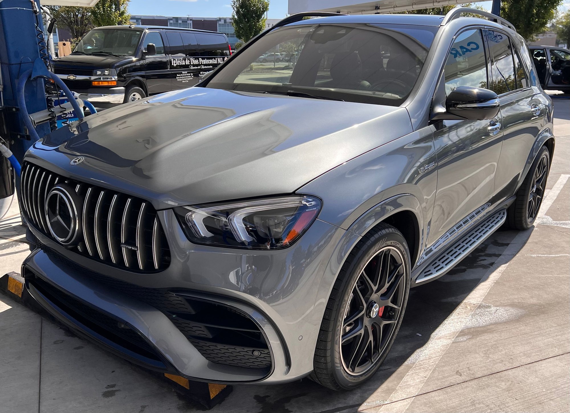 2022 Mercedes-Benz AMG GLS 63 - AMG 63S - GLE - Used - VIN 4JGFB8KB5NA815079 - 4,600 Miles - 8 cyl - AWD - Automatic - SUV - Gray - Virginia Beach, VA 23451, United States