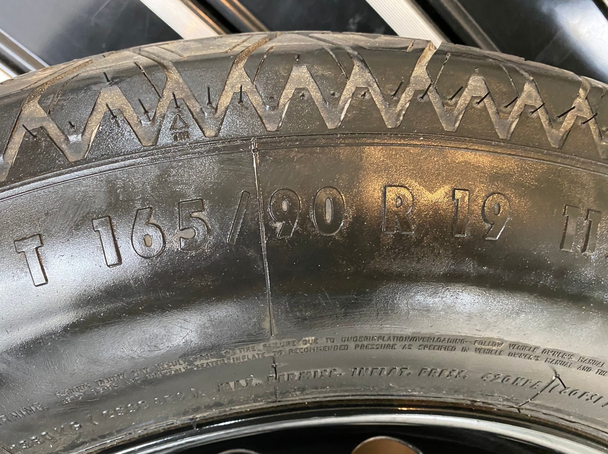 Wheels and Tires/Axles - OEM Spare rim and tire A1644000102 - Used - All Years Mercedes-Benz GL550 - Marion, IA 52302, United States