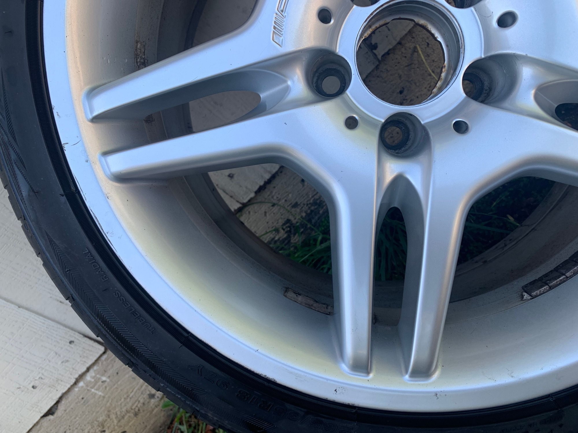 Wheels and Tires/Axles - W211 AMG E55 rear wheel & tire - Used - 2003 to 2006 Mercedes-Benz E55 AMG - San Jose, CA 95132, United States