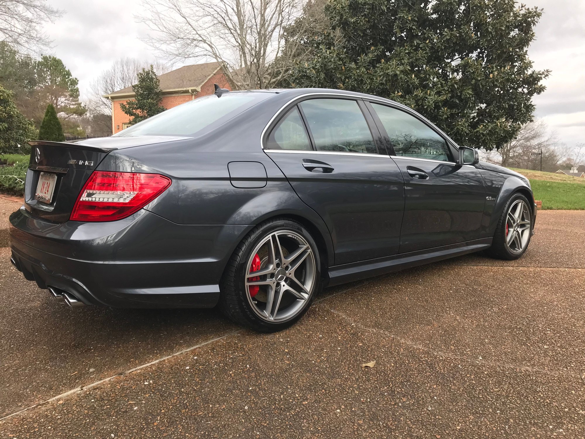 2013 Mercedes-Benz C63 AMG - 2013 C63 AMG - Used - VIN WDDGF7HB4DA829803 - 20,500 Miles - 8 cyl - 2WD - Automatic - Sedan - Gray - Brentwood, TN 37027, United States