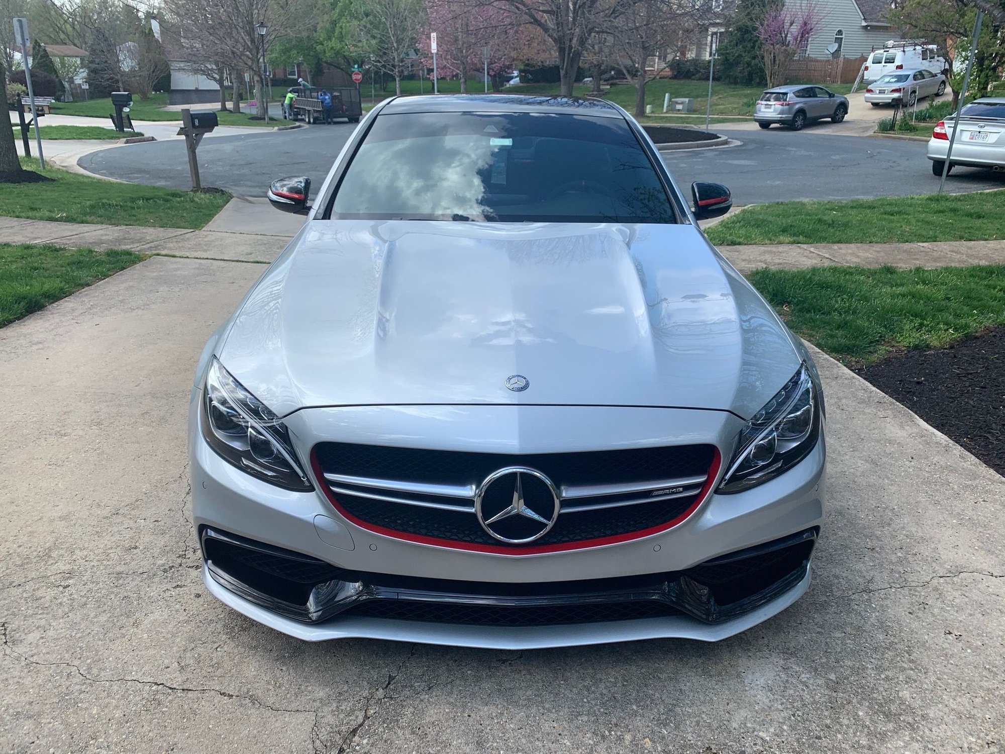 2015 Mercedes-Benz C63 AMG S - 2015 C63S Edition1 Sedan - Used - VIN 55SWF8HB6FU083276 - 45,995 Miles - 8 cyl - 2WD - Automatic - Sedan - Silver - Gaithersburg, MD 20877, United States