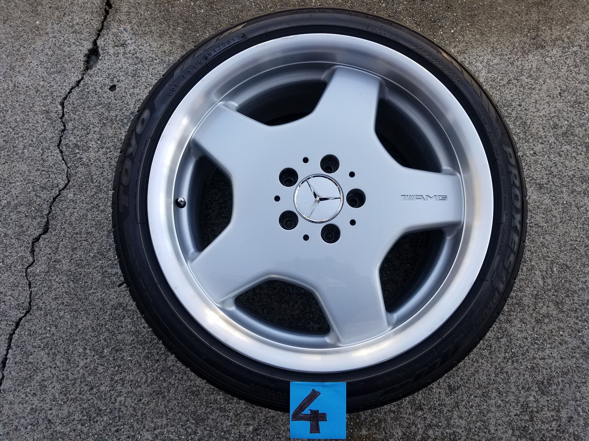 Wheels and Tires/Axles - 18" STAGGERED AMG MONOBLOCKS - Used - All Years Mercedes-Benz All Models - Sacramento, CA 95821, United States