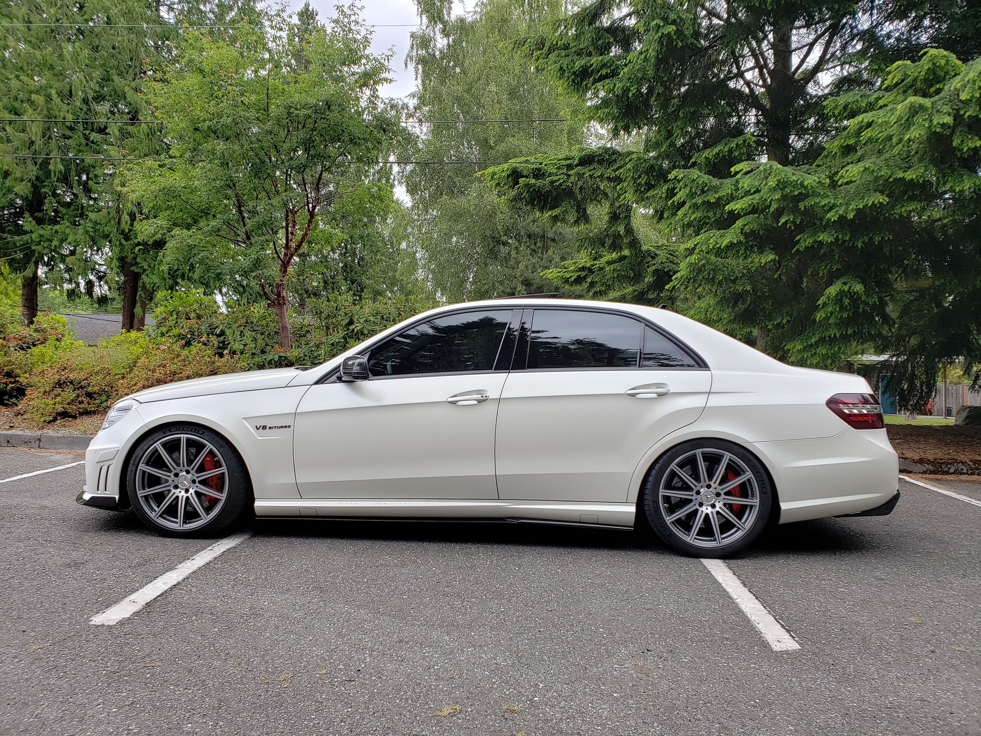 2012 Mercedes-Benz E63 AMG - 2012 Mercedes E63 AMG 31k miles/matte white/P30 pkg & more!! - Used - VIN WDDHF7EB6CA582811 - 31,778 Miles - 8 cyl - 2WD - Automatic - Sedan - White - Seattle, WA 98115, United States