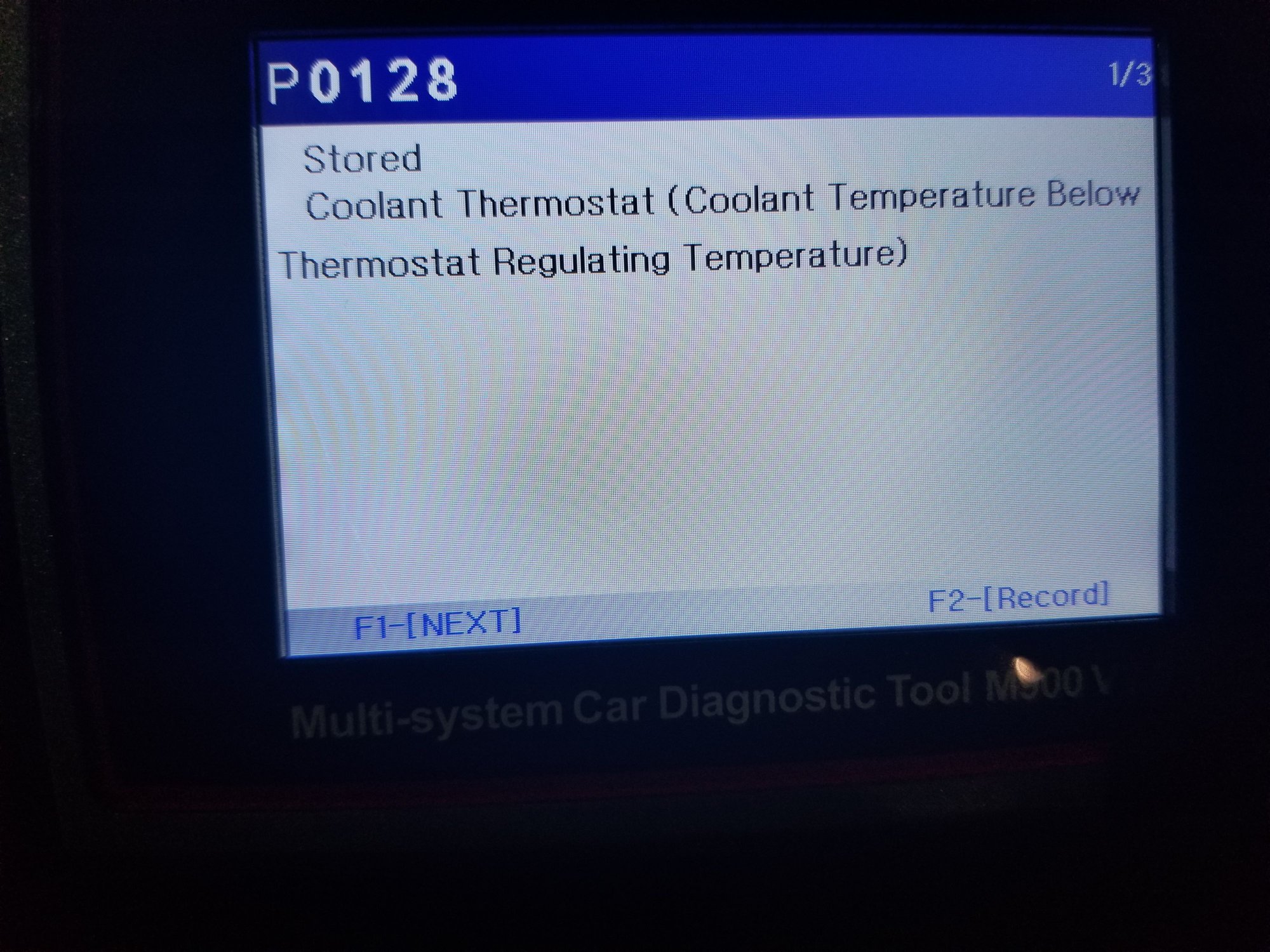 P0128 Thermostat Temp Error Forums