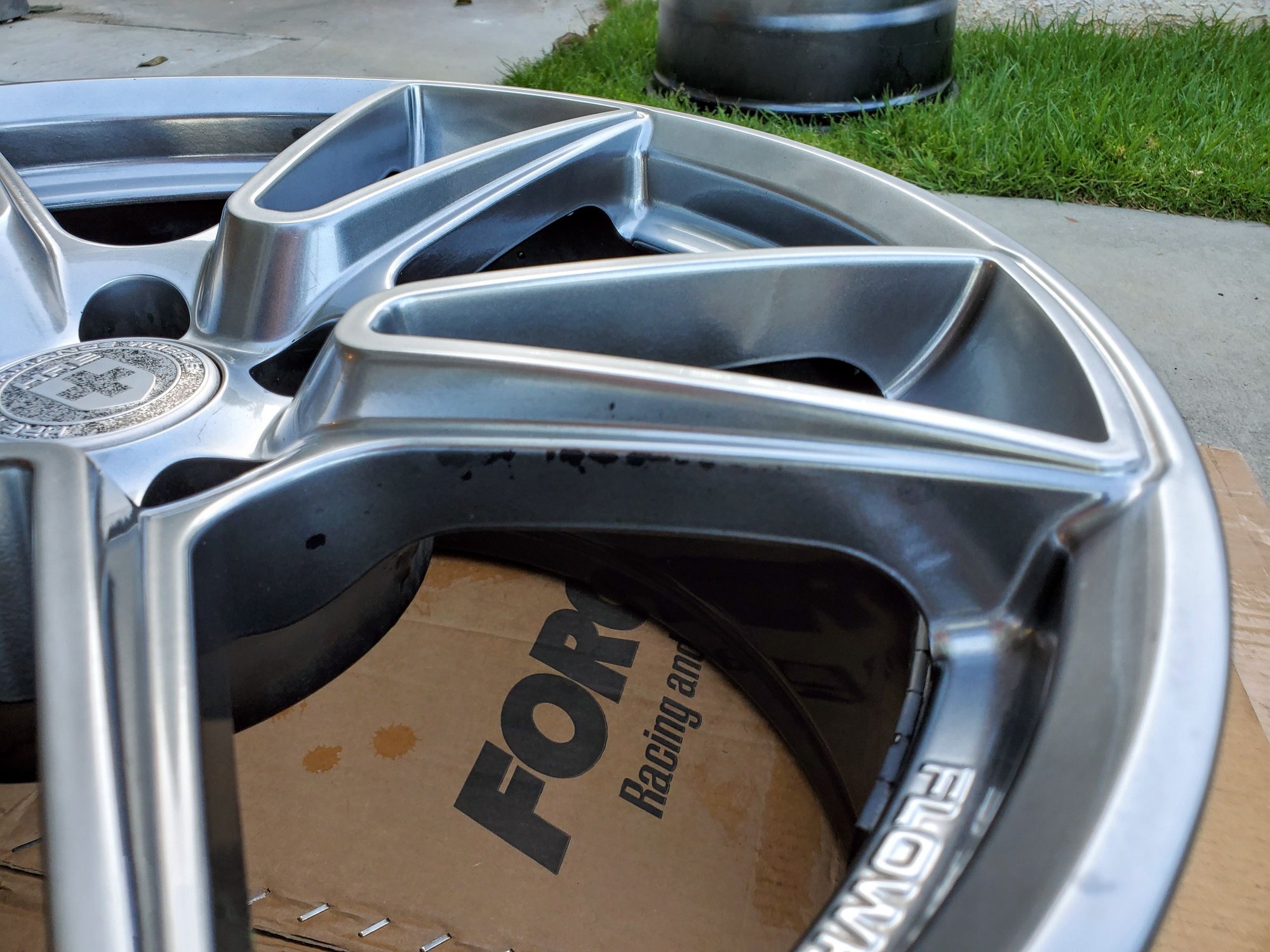 Wheels and Tires/Axles - HRE FF04 in silver for Mercedes W205 - Used - 2014 to 2021 Mercedes-Benz C300 - 2014 to 2021 Mercedes-Benz C250 - 2015 to 2019 Mercedes-Benz C350e - Laguna Beach, CA 92651, United States