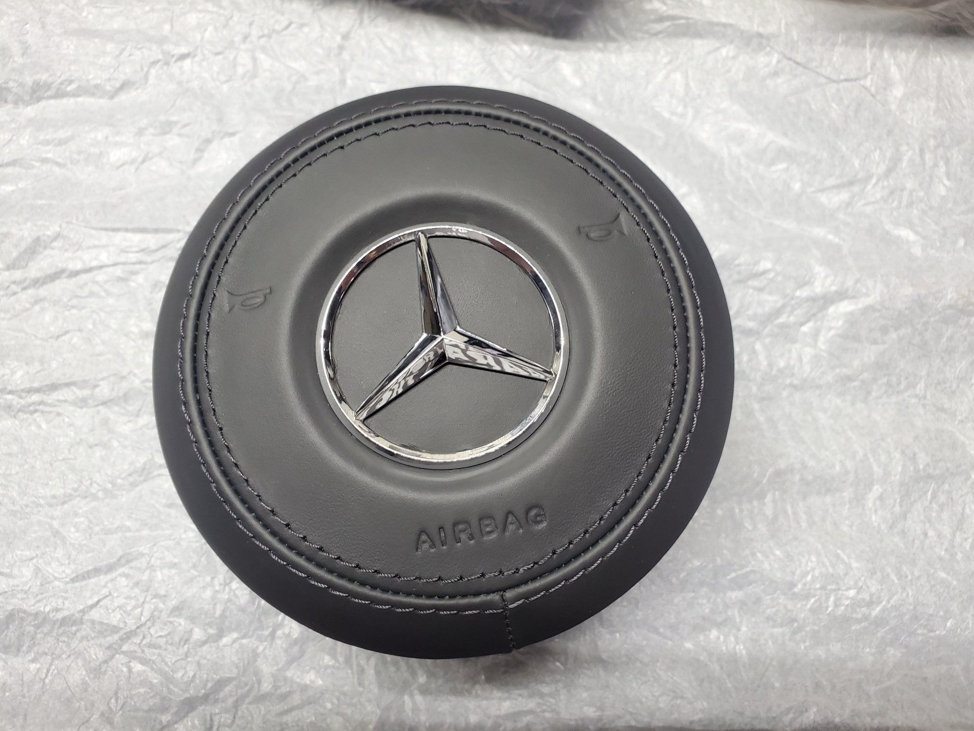 Interior/Upholstery - W213 E63 leather wrapped air bag never used (may fit other models) - New - 0  All Models - Ft Lauderdale, FL 33301, United States