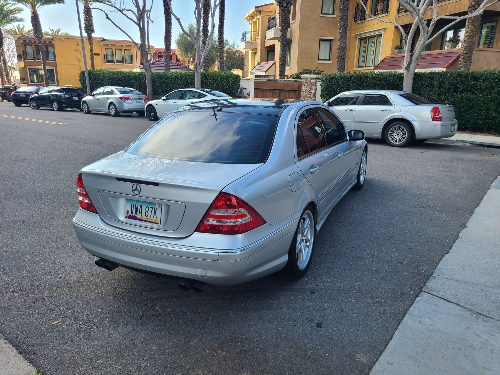 2005 Mercedes-Benz C55 AMG - 2005 Mercedes-Benz C55 AMG - $9,500 (Phoenix AZ) - Used - VIN WDBRF76J95F594184 - 141,000 Miles - 8 cyl - 2WD - Automatic - Sedan - Silver - Phoenix, AZ 85028, United States