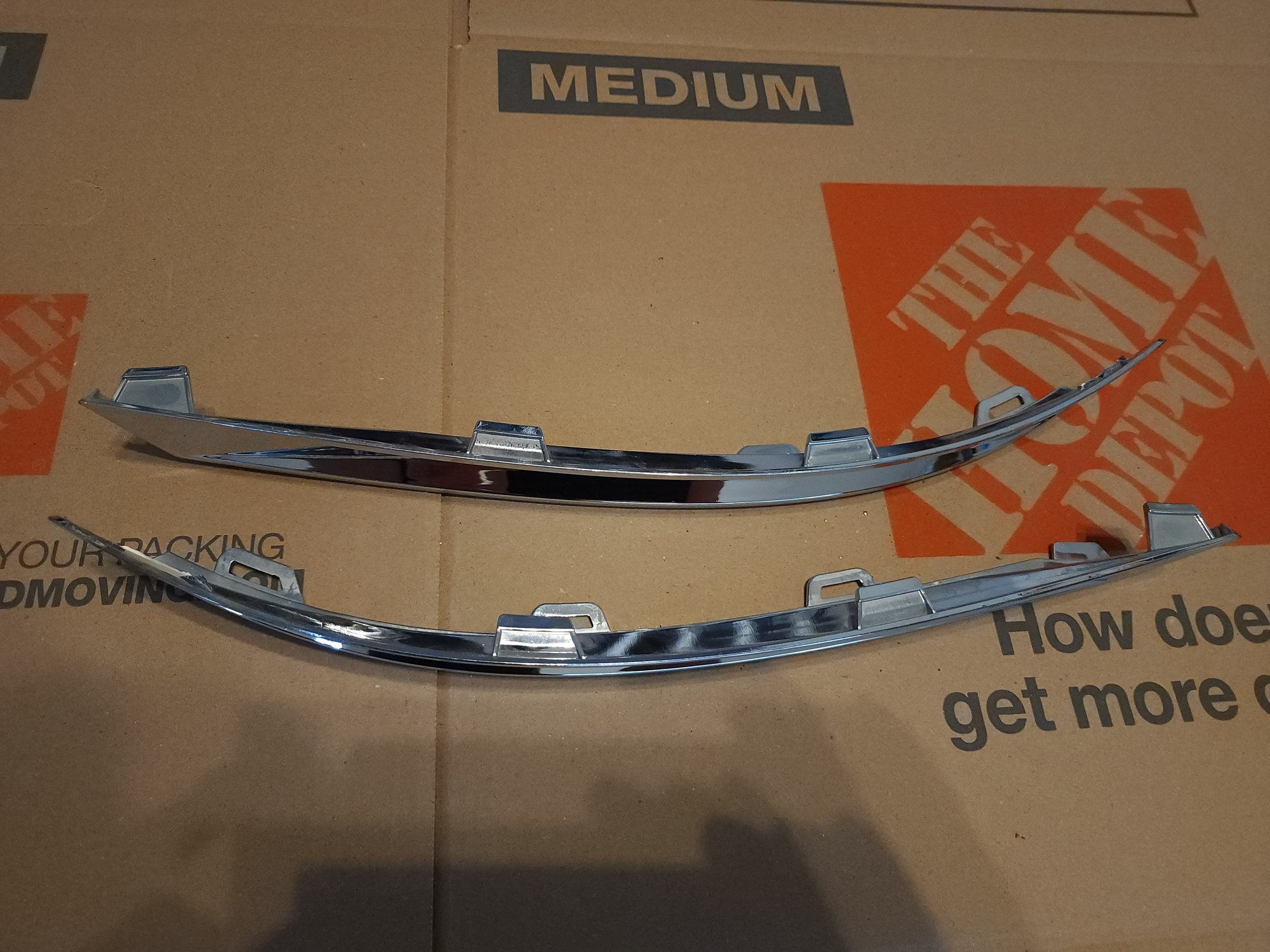 Exterior Body Parts - Mercedes W204 C63 AMG Front Bumper DRL Lights Molding 11-15 OEM Pair A2048853174 - Used - 2011 to 2015 Mercedes-Benz C63 AMG - Olathe, KS 66062, United States