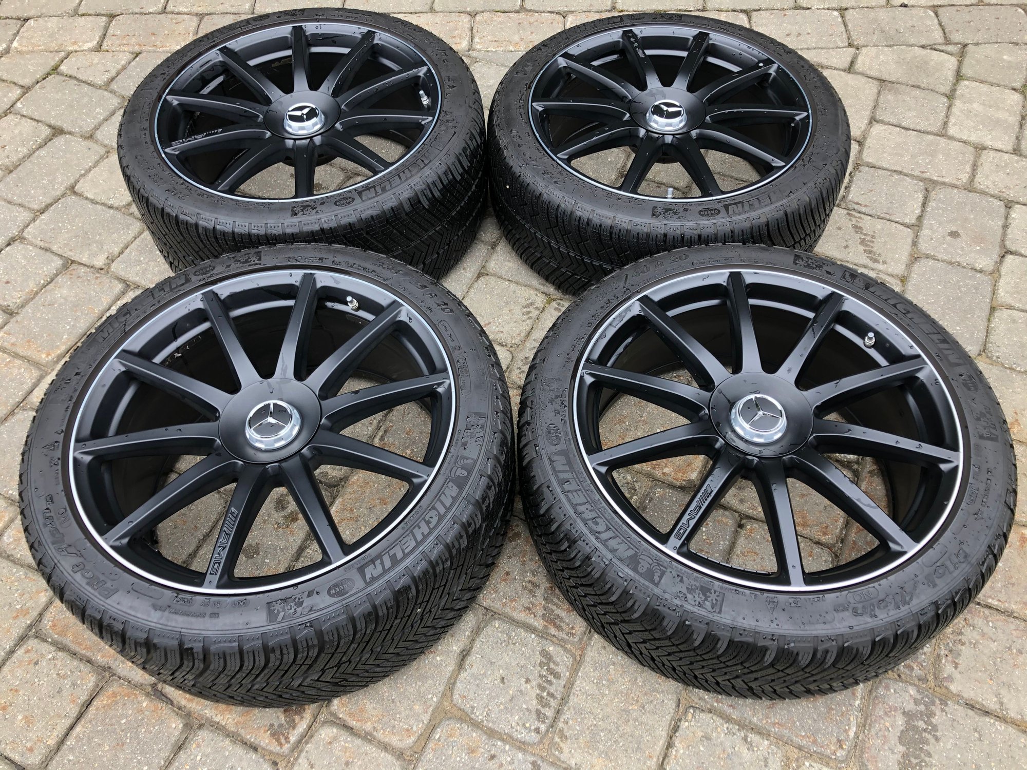 Wheels and Tires/Axles - S63 wheels and winter tires - Used - 2017 to 2019 Mercedes-Benz S63 AMG - Andover, MA 01810, United States