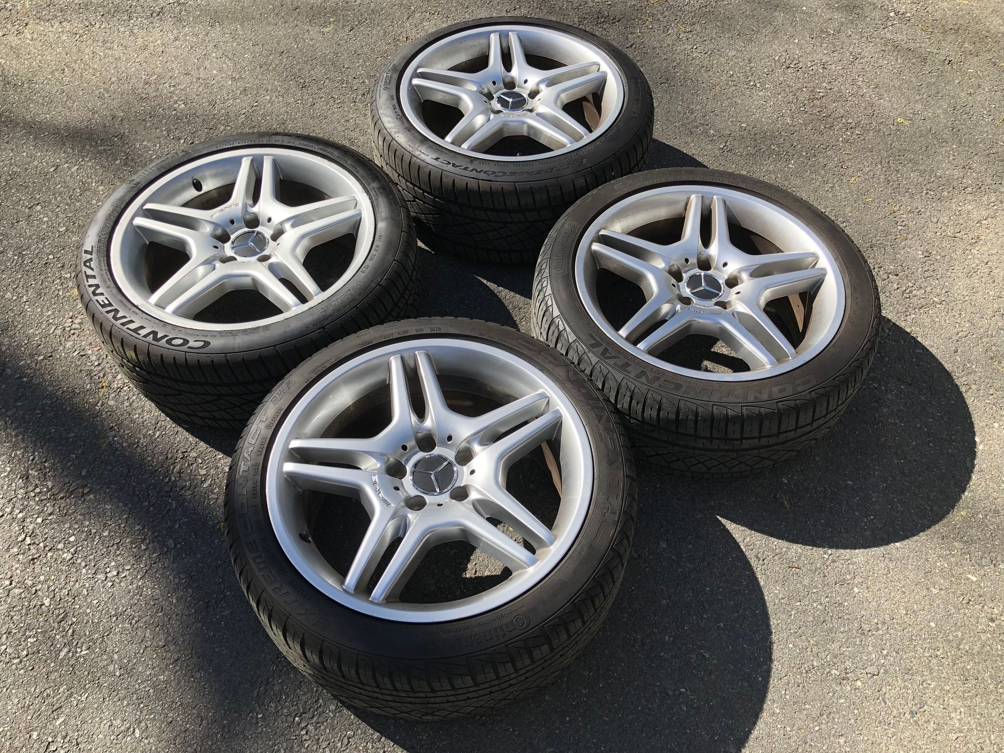 Wheels and Tires/Axles - W211 18" AMG wheels - Used - 2003 to 2006 Mercedes-Benz E55 AMG - Glen Allen, VA 23060, United States