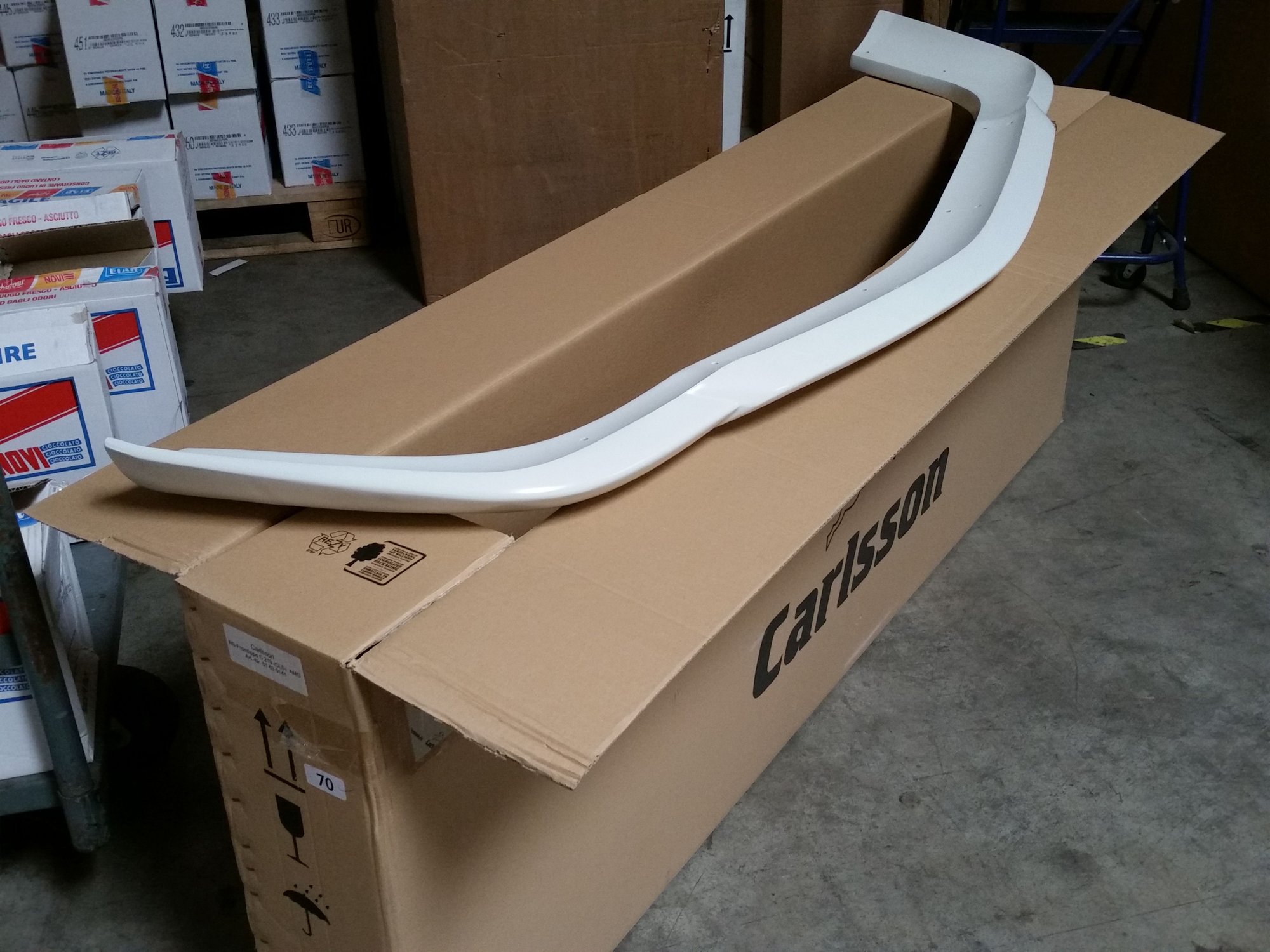 Exterior Body Parts - C219 Add on RS Front spoiler from Carlsson for AMG CLS55/63 - New - 2006 to 2009 Mercedes-Benz CLS55 AMG - Seal Beach, CA 90740, United States