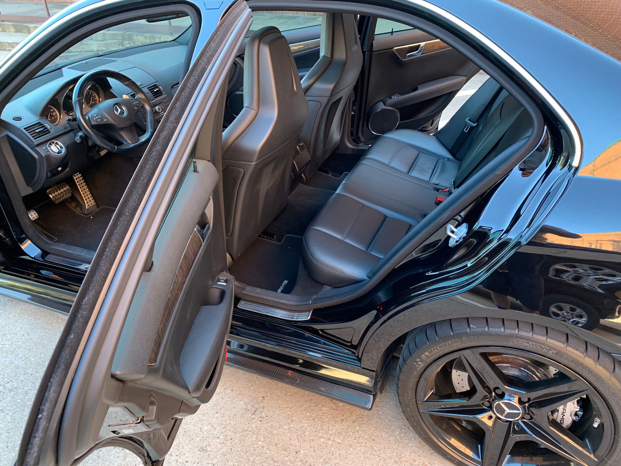 2011 Mercedes-Benz C63 AMG - Kleemann Tuned C63 - Used - VIN WDDGF7HB8BF602467 - 8 cyl - 2WD - Automatic - Sedan - Black - Dallas, TX 75063, United States