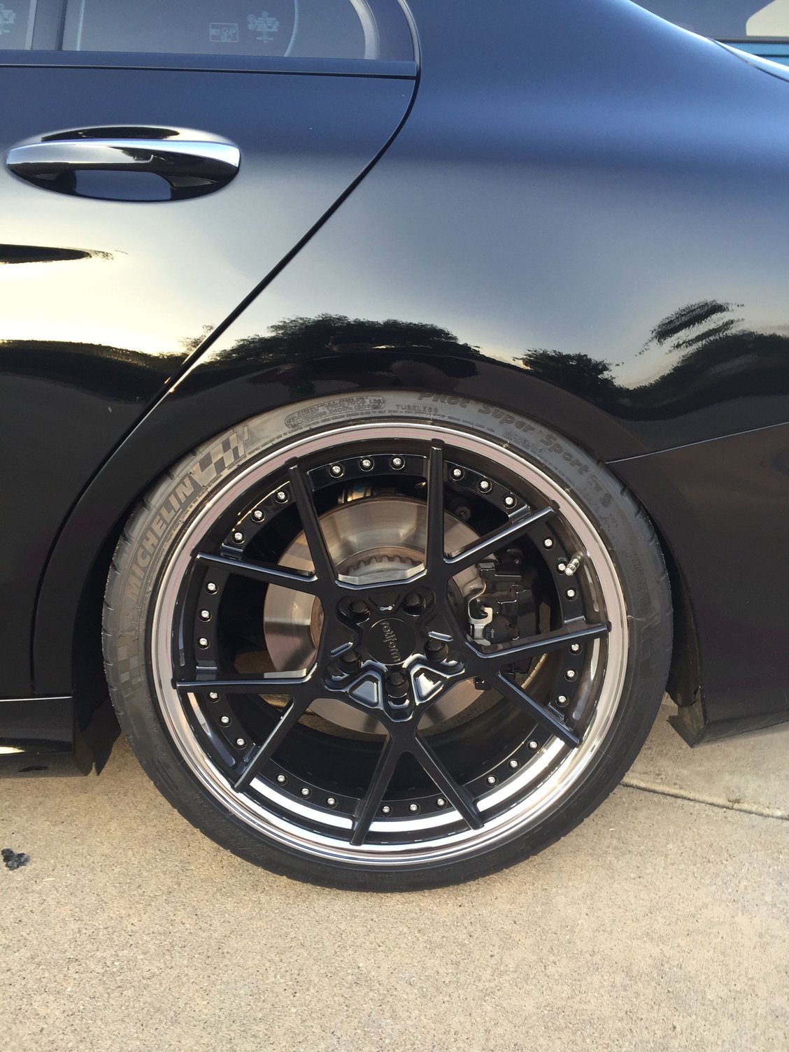 Wheels and Tires/Axles - C450 20" Rotiform w/ PSS & TPMS sensors - Used - 2016 Mercedes-Benz C450 AMG - DFW, TX 75028, United States