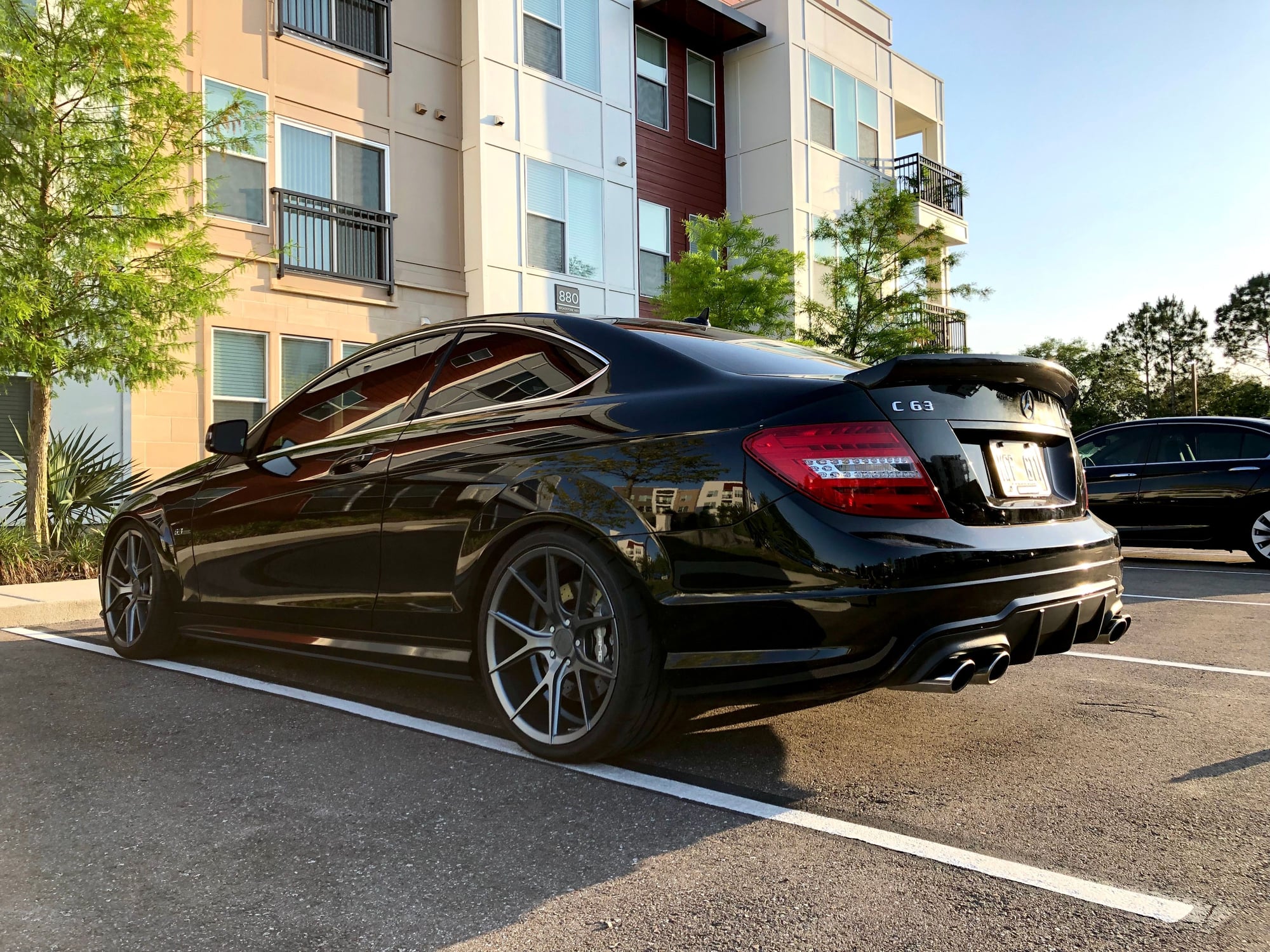 2012 Mercedes-Benz C63 AMG - 2012 C63 AMG Coupe - tastefully modified - Used - VIN WDDGJ7HB5CF797699 - 64,000 Miles - 8 cyl - 2WD - Automatic - Coupe - Black - Altamonte Springs, FL 32701, United States