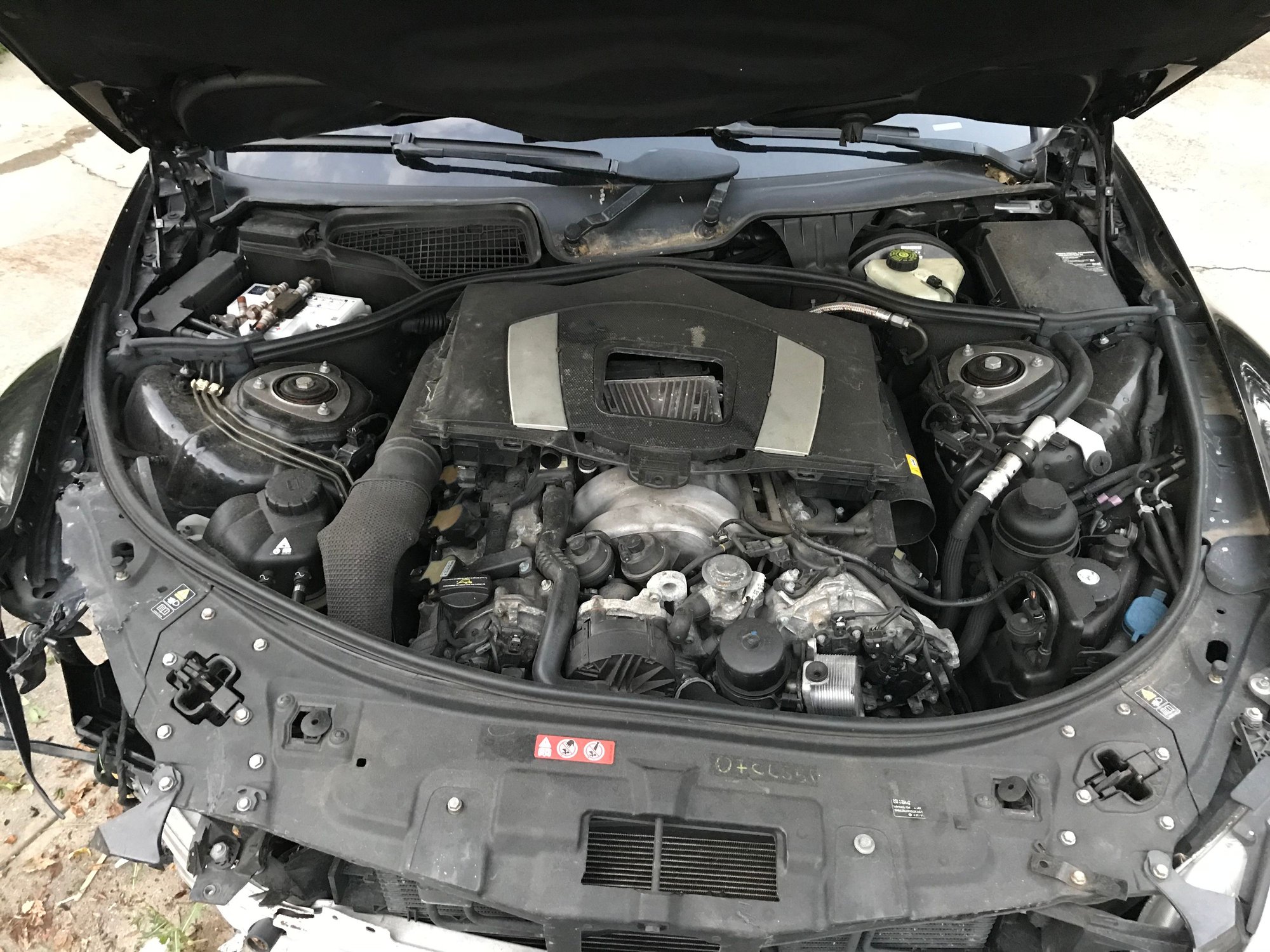 2007 Mercedes-Benz CL550 - 2007 Mercedes Benz CL550 CRASHED - Used - VIN WDDEJ71X97A002508 - 108,000 Miles - 8 cyl - 2WD - Automatic - Coupe - Black - New York, NY 11101, United States