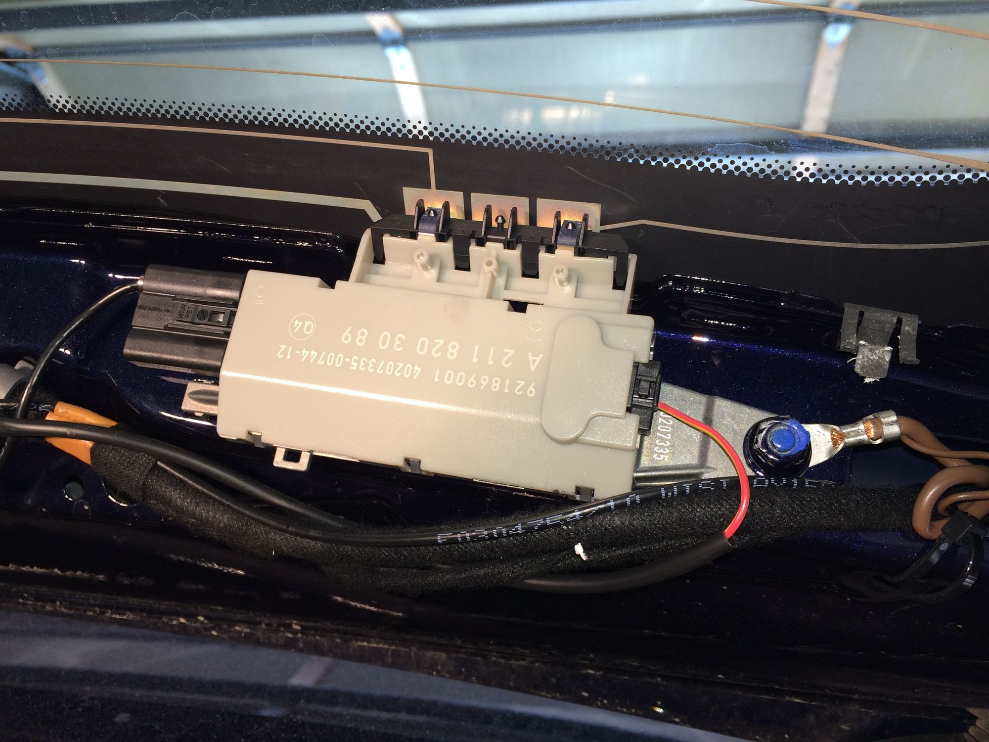 Antenna system in W211 estate/wagon Forums