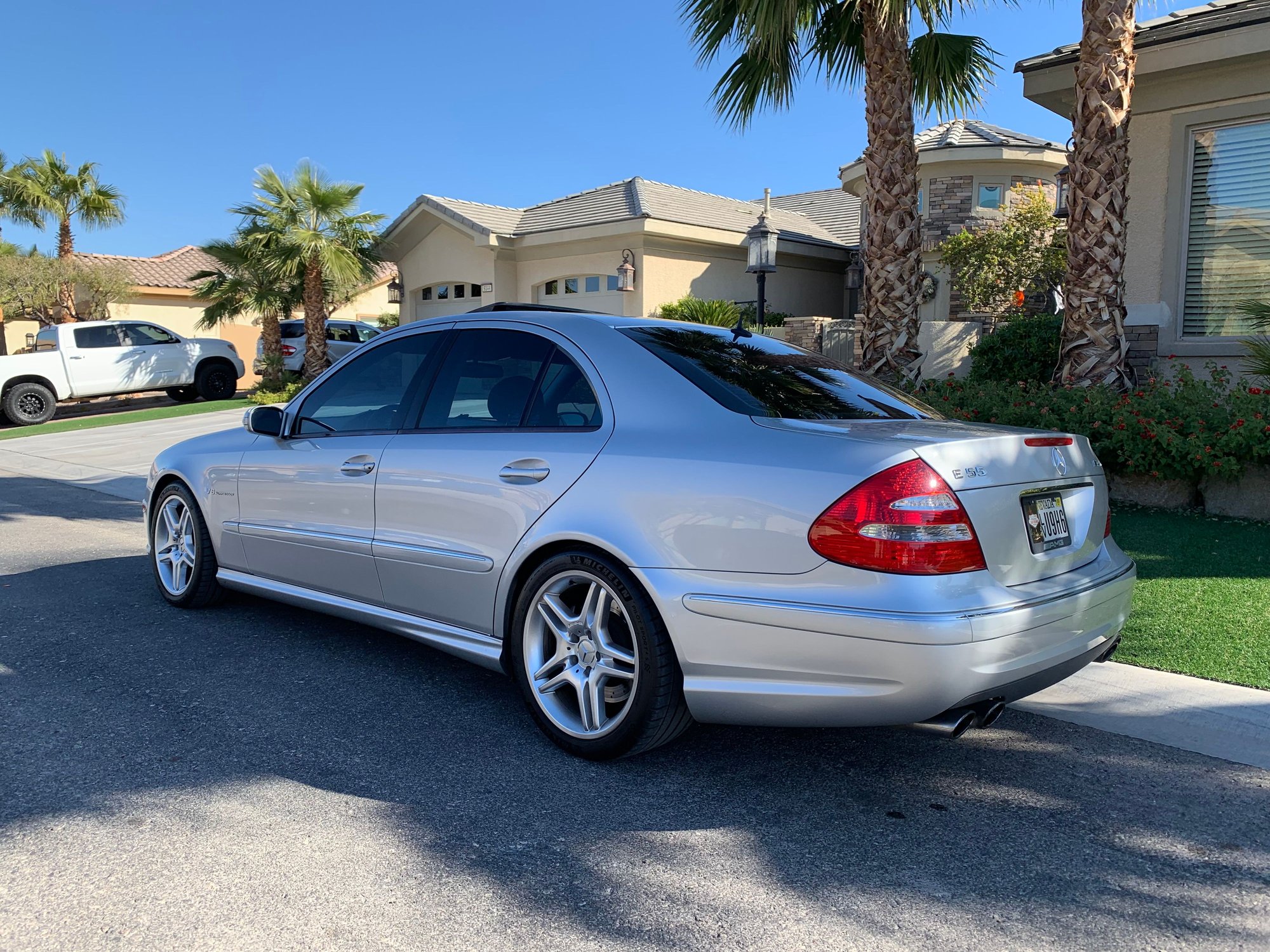 2003 Mercedes-Benz E55 AMG - 2003 Mercedes-Benz E55 AMG for sale - Used - VIN WDBUF76J73A298018 - 84,000 Miles - 8 cyl - 2WD - Automatic - Sedan - Silver - Las Vegas, NV 89141, United States