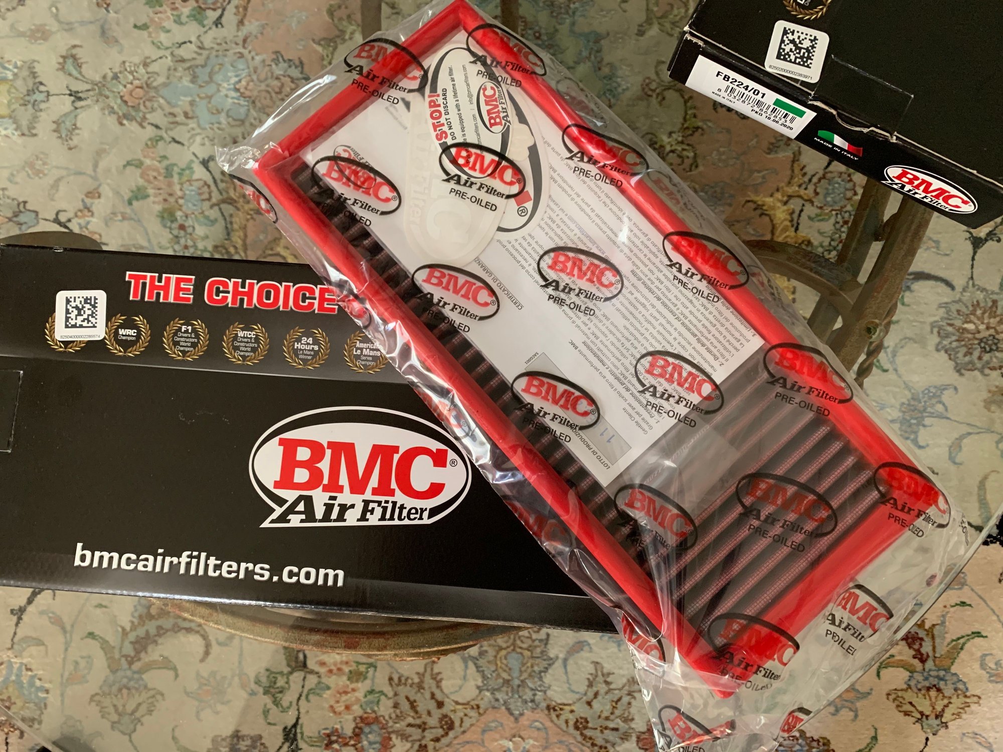 Engine - Intake/Fuel - BMC Performance Air Filters - FB224/01 (Qty 2 Available) - New - All Years Mercedes-Benz All Models - Germantown, MD 20876, United States