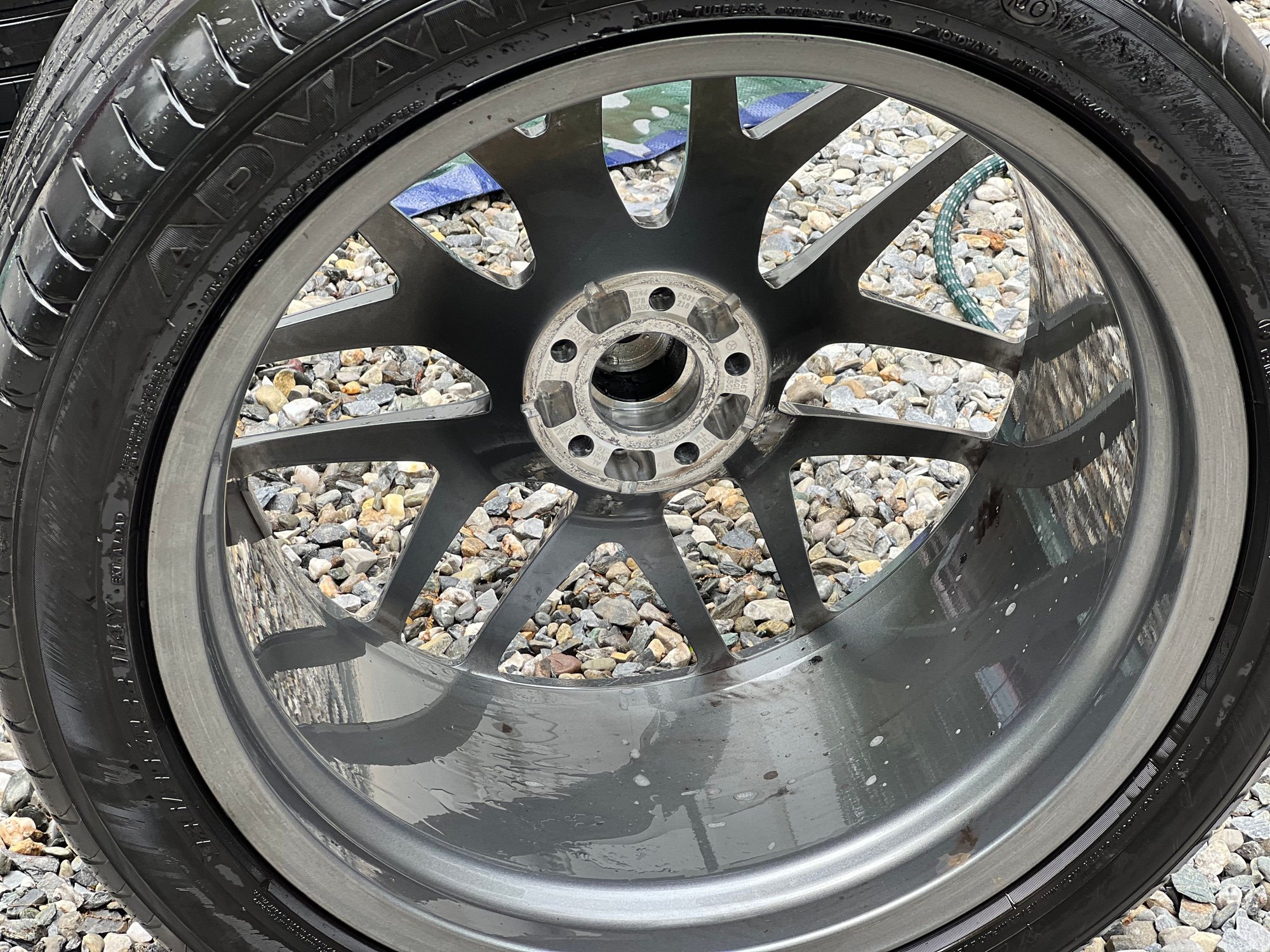 Wheels and Tires/Axles - Mercedes AMG 22” Forged Wheels and Tires from GLE 53 SUV - Used - 2020 to 2024 Mercedes-Benz GLE-Class - Pound Ridge, NY 10576, United States