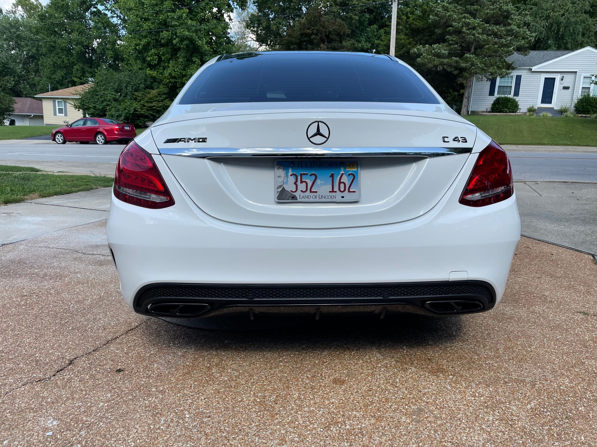 2017 Mercedes-Benz C43 AMG - 2017 C43 AMG - Used - VIN 55SWF6EB2HU215073 - 47,000 Miles - 6 cyl - AWD - Automatic - Sedan - White - Collinsville, IL 62234, United States