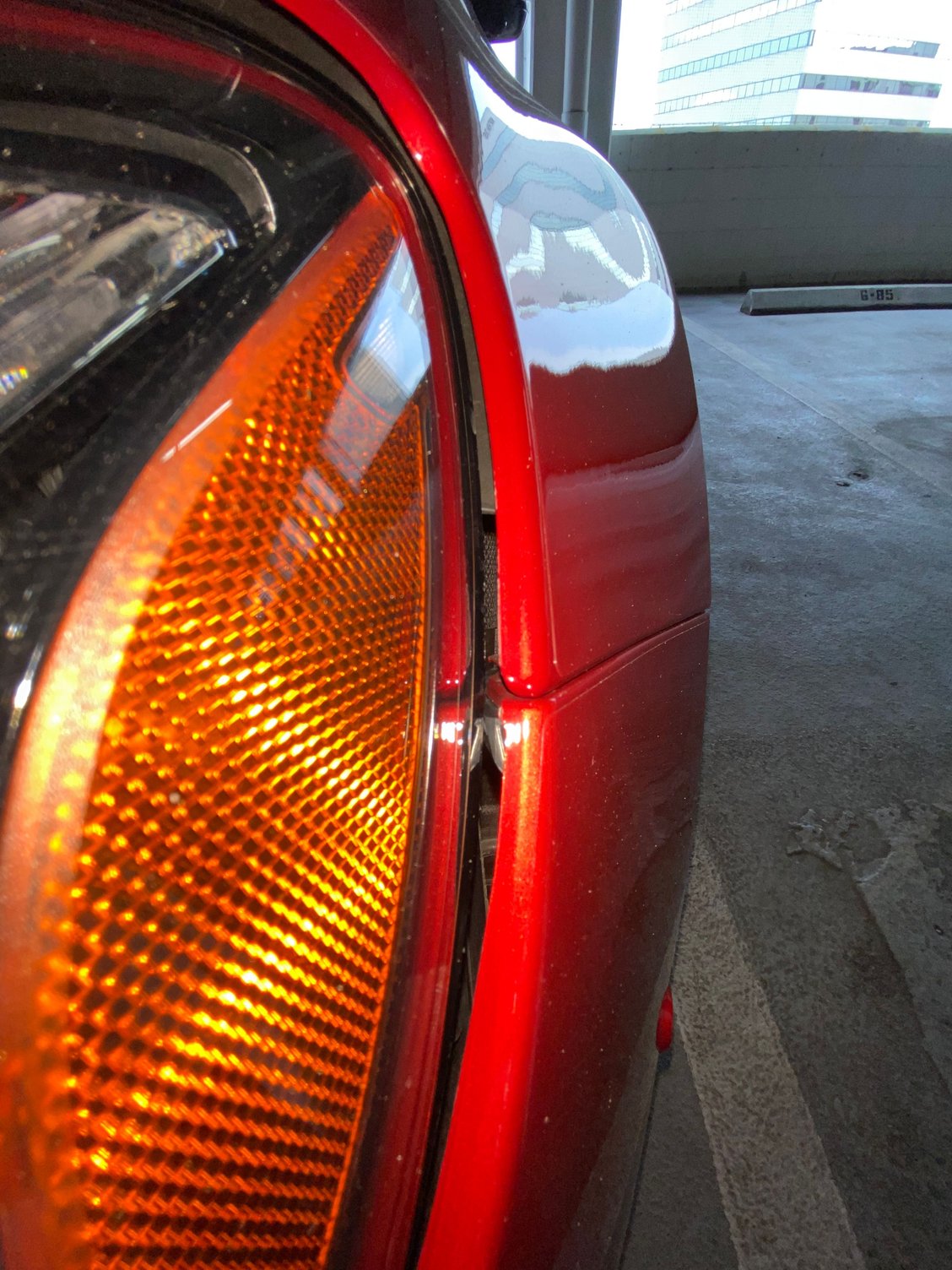 Fender/bumper gap near driver headlight Forums