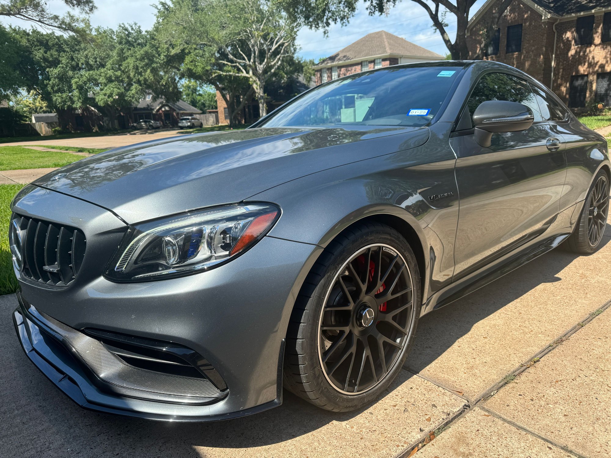 2020 Mercedes-Benz C63 AMG S - FS: My Wife's Car and NOT mine... - Used - VIN WDDWJ8HB6LF980515 - 8 cyl - 2WD - Automatic - Coupe - Gray - Pearland, TX 77584, United States