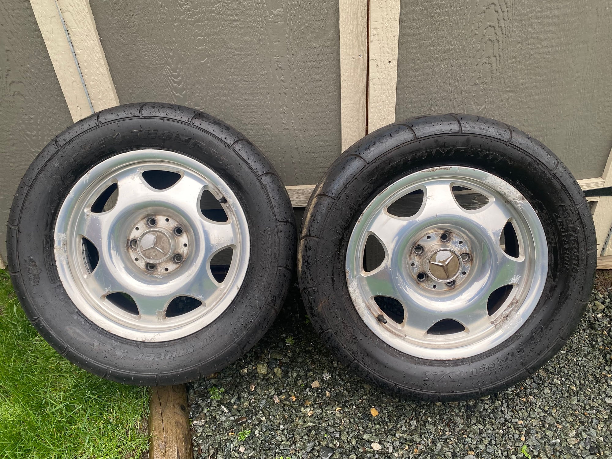 Wheels and Tires/Axles - 16x7 Forged Wheels - Drag Pack - Used - 1995 to 2014 Mercedes-Benz 190 - Chilliwack, BC V2R5S5, Canada