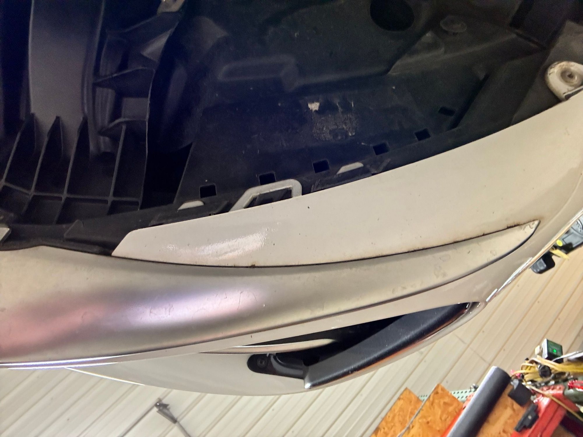 Front trim underneath