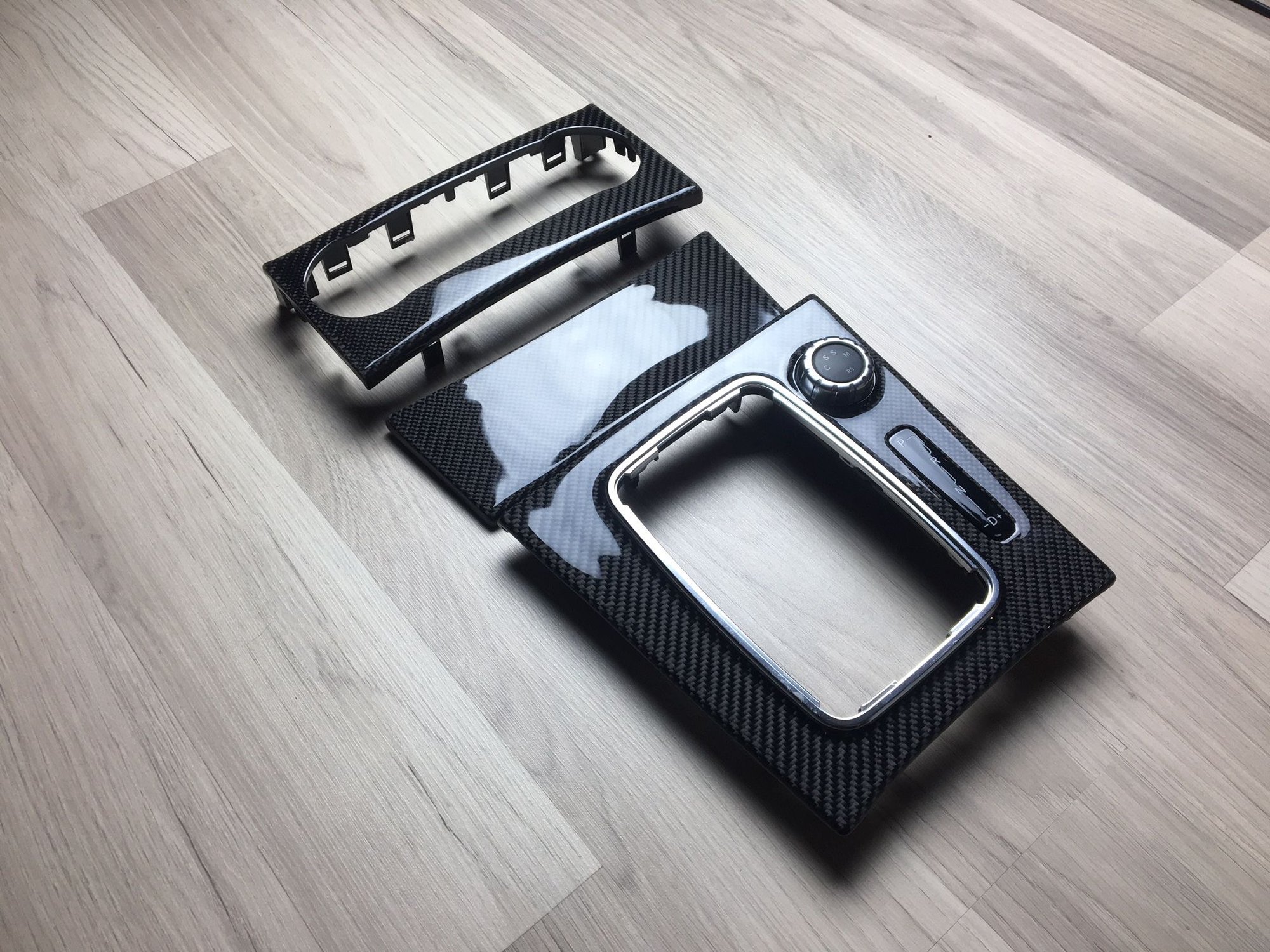 Interior/Upholstery - FS: 2011+ RHD C63 CF lower trims - ash tray, gear shifter, and A/C control trims - New - 2011 to 2014 Mercedes-Benz C63 AMG - Lake in the Hills, IL 60156, United States