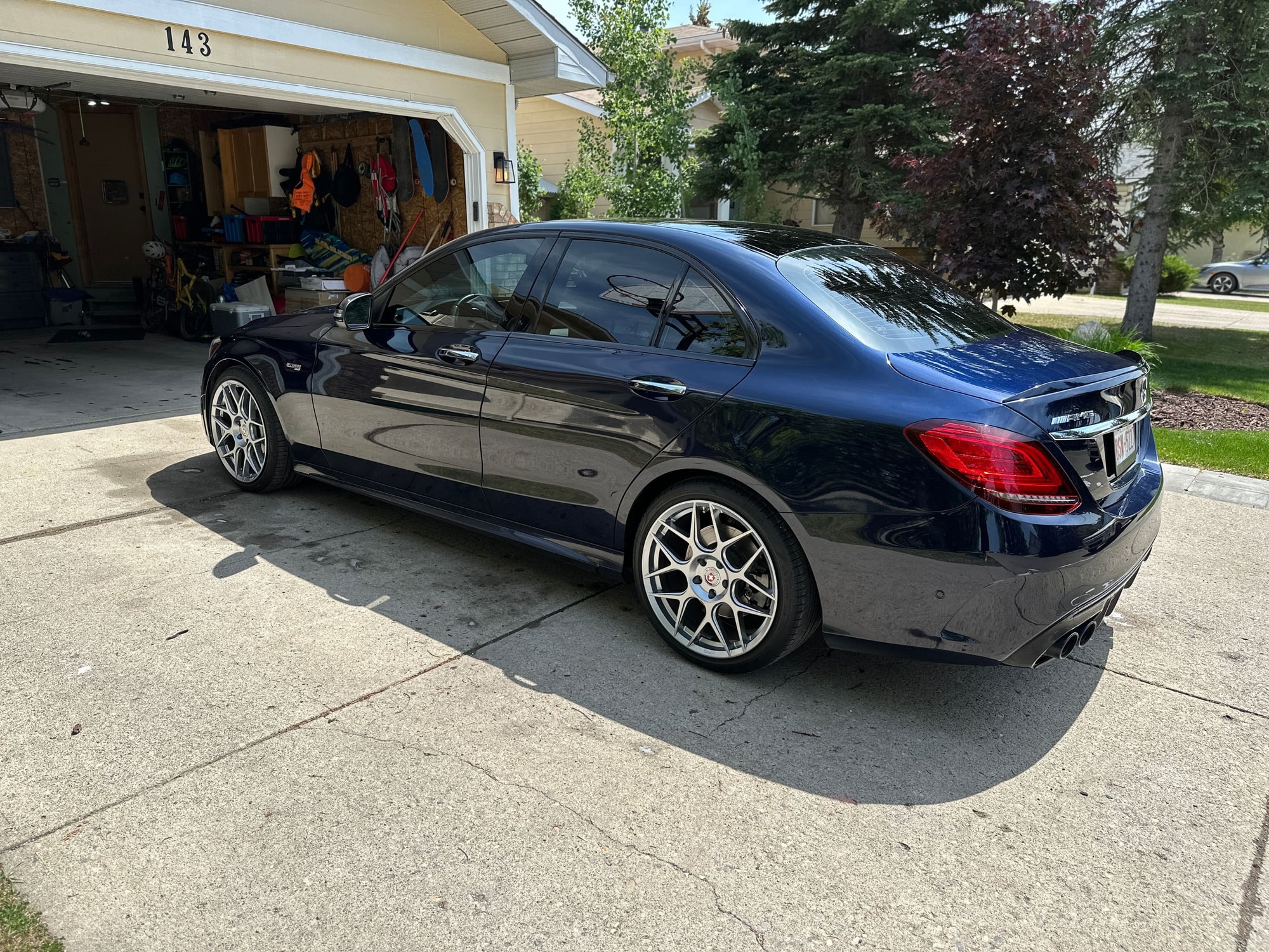Wheels and Tires/Axles - HRE FF01 - 19’ C43 wheels for sale w/ spacers - Used - 2019 to 2022 Mercedes-Benz C43 AMG - Calgary, AB T2X2T2, Canada
