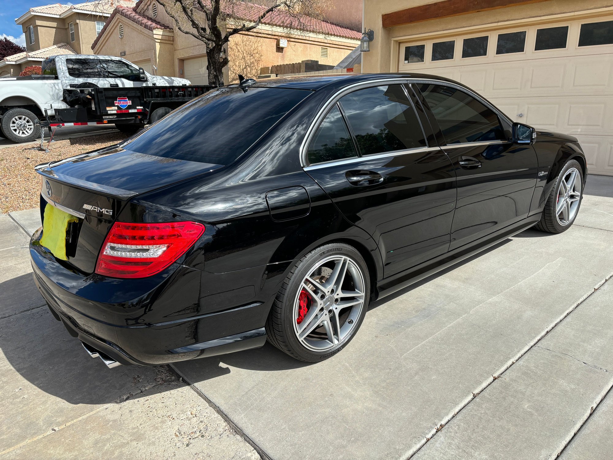 2013 Mercedes-Benz C63 AMG - 2013 Mercedes Benz C63 AMG - Used - VIN WDDGF7HB3DA807601 - 35,500 Miles - 8 cyl - 2WD - Automatic - Sedan - Black - Albuquerque, NM 87122, United States