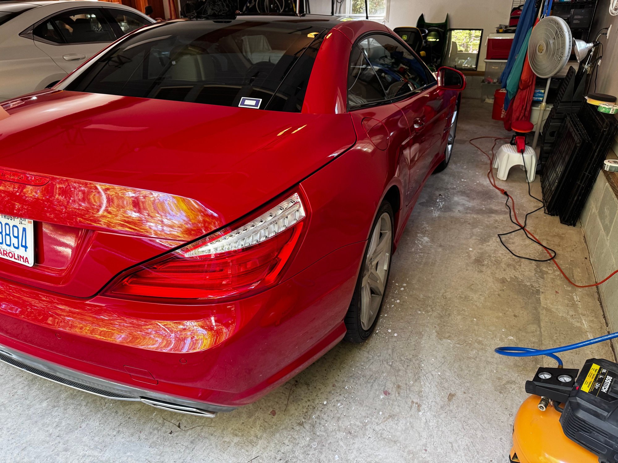 2015 Mercedes-Benz SL400 - Fun car, great condition, but I need more room - Used - VIN WDDJK6FA0FF031200 - 6 cyl - 2WD - Automatic - Convertible - Red - Washington, NC 27889, United States