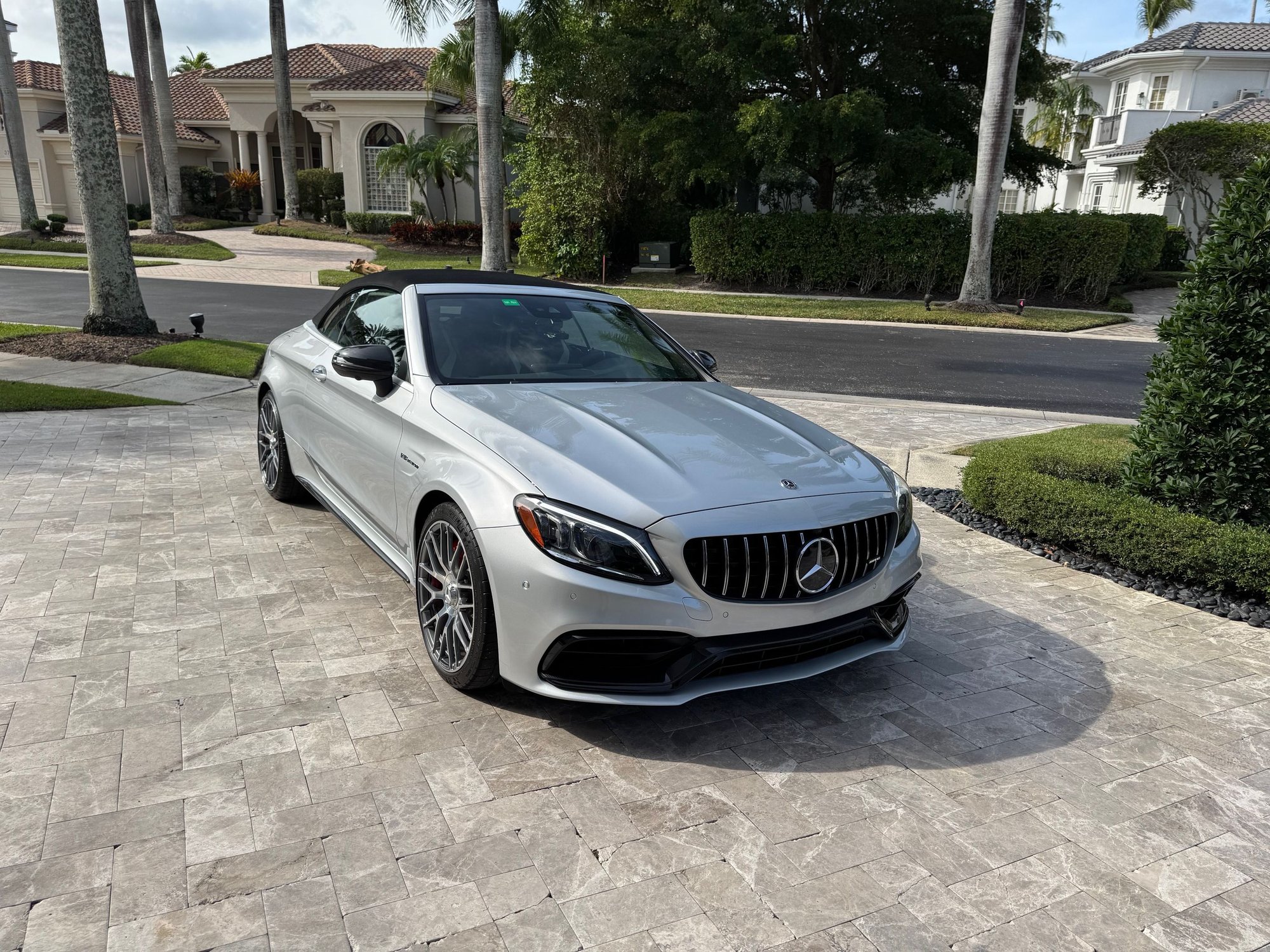 2021 Mercedes-Benz C-Class - Mercedes Benz 2021 C63S Cabriolet. Pristine condition. Only 3,600 miles! - Used - VIN W1KWK8HB7MG094129 - 8 cyl - AWD - Automatic - Convertible - Silver - Boca Raton, FL 33496, United States